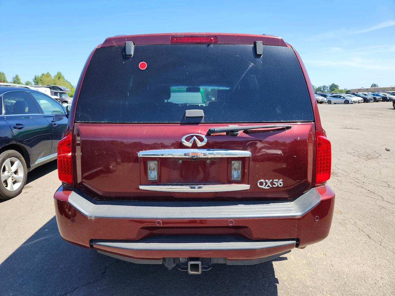 2010 Infiniti Qx56 Red vin: 5N3ZA0NEXAN906804