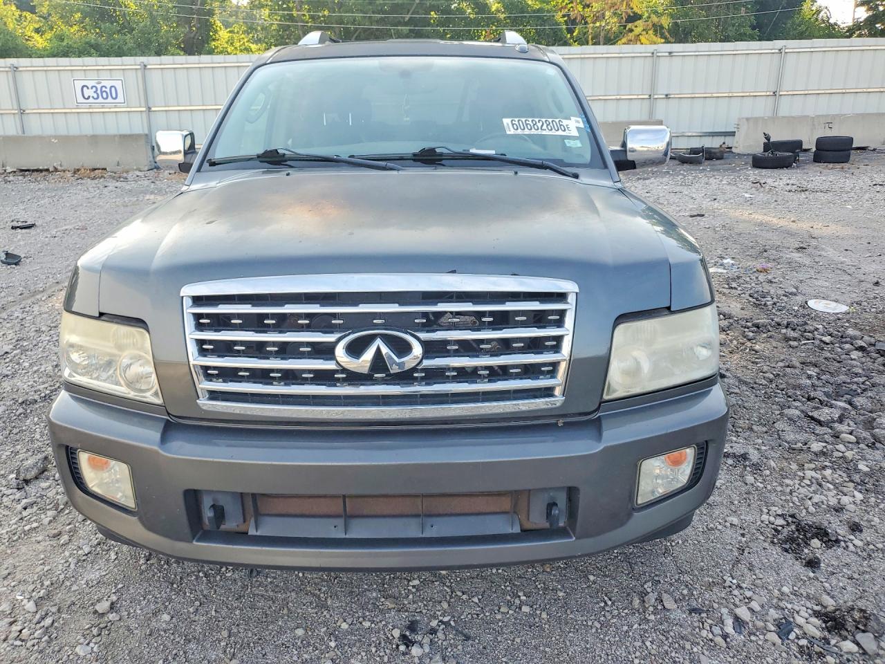 2010 Infiniti Qx56 Base Серый vin: 5N3ZA0NF2AN908667