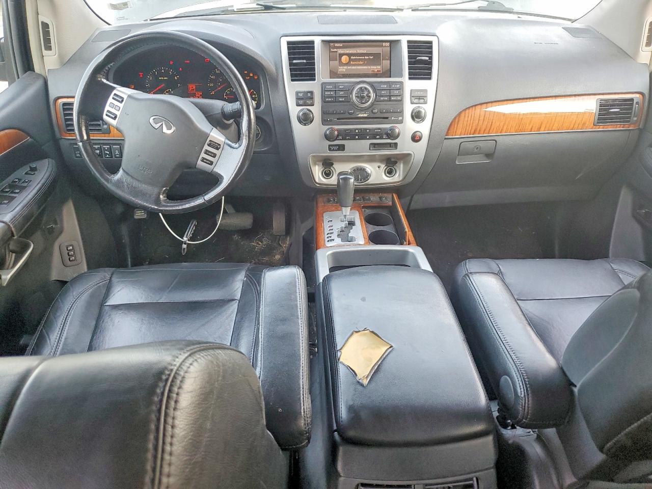 2010 Infiniti Qx56 Base Серый vin: 5N3ZA0NF2AN908667