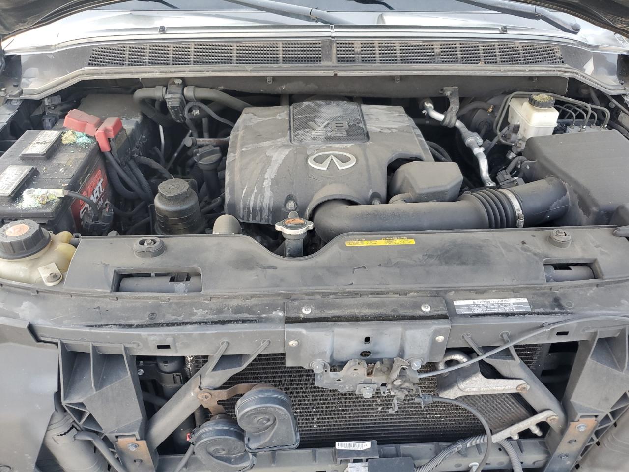 2010 Infiniti Qx56 Base Серый vin: 5N3ZA0NF2AN908667