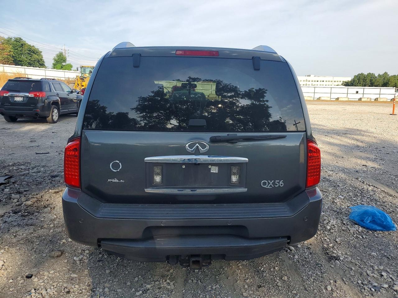 2010 Infiniti Qx56 Base Серый vin: 5N3ZA0NF2AN908667