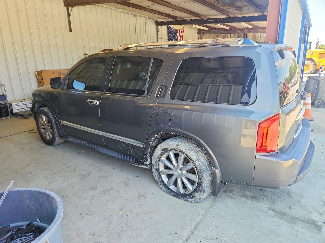 2010 Infiniti Qx56 Base Gray vin: 5N3ZA0NF3AN908709