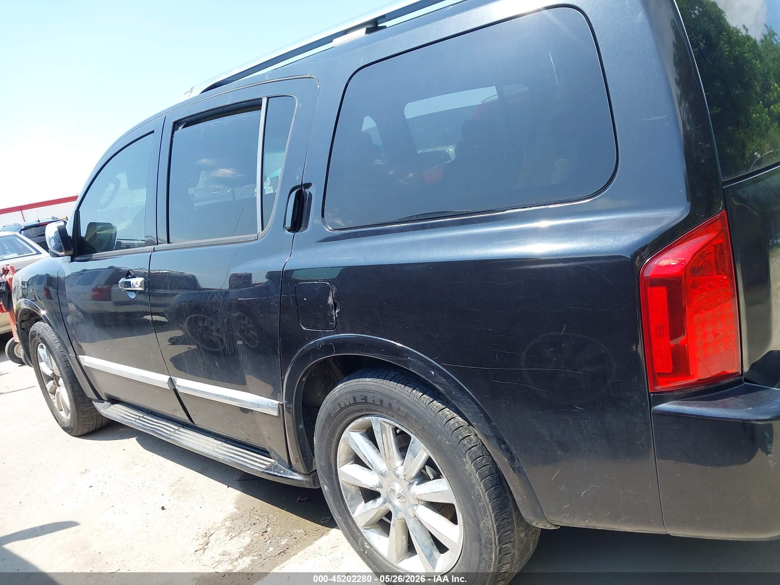 2010 Infiniti Qx56   Black vin: 5N3ZA0NF4AN902644