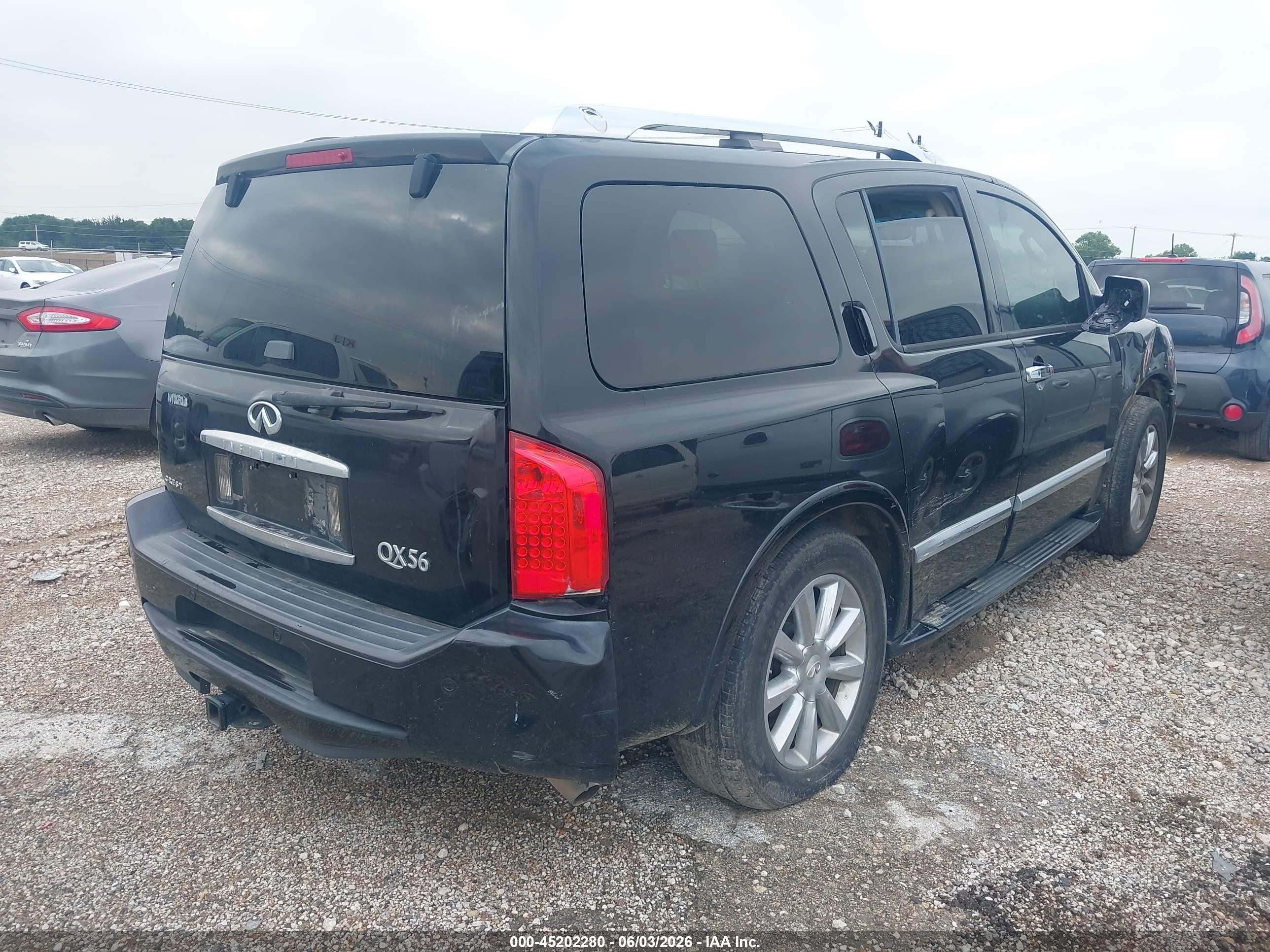 2010 Infiniti Qx56   Black vin: 5N3ZA0NF4AN902644