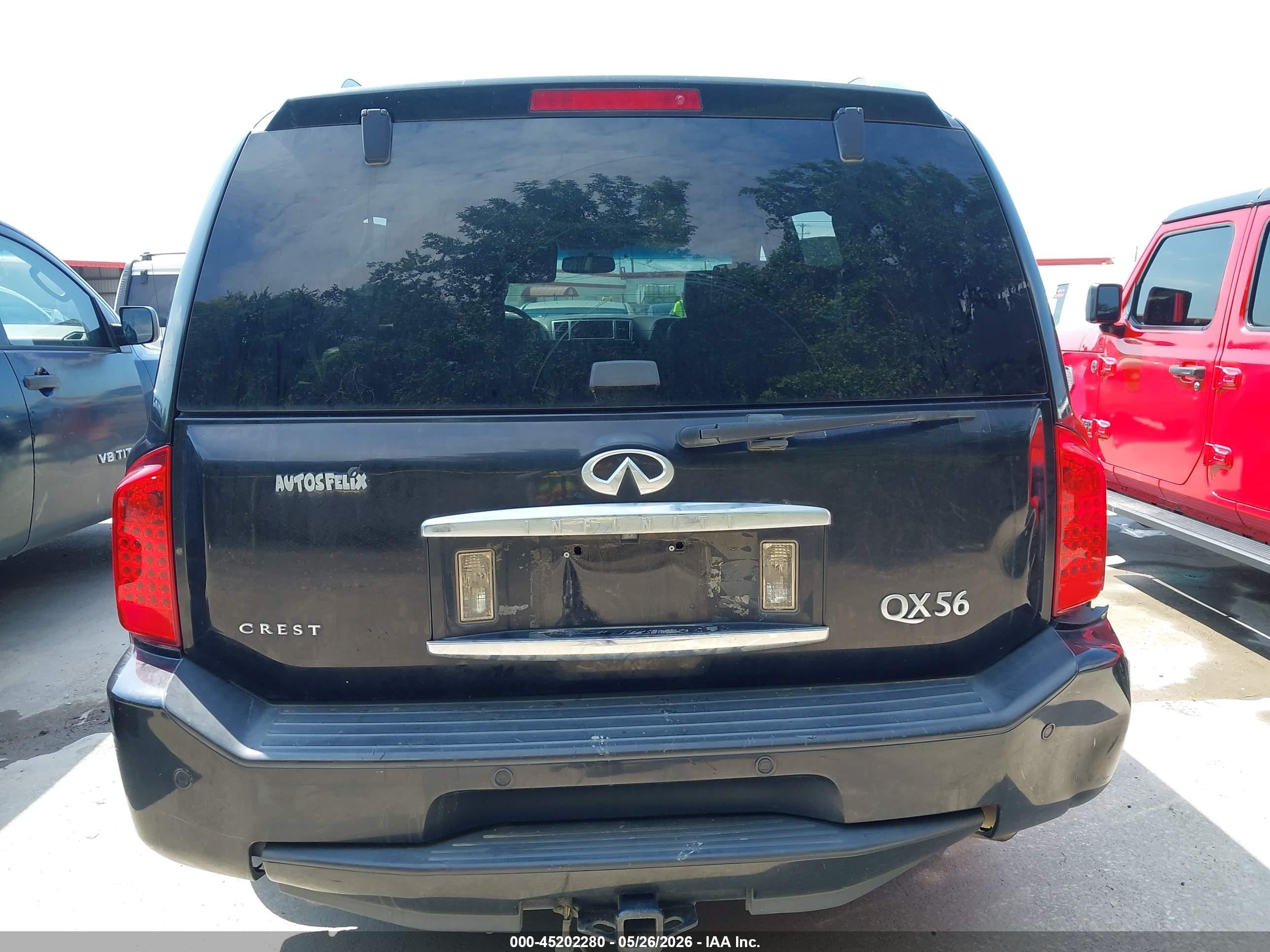 2010 Infiniti Qx56   Black vin: 5N3ZA0NF4AN902644