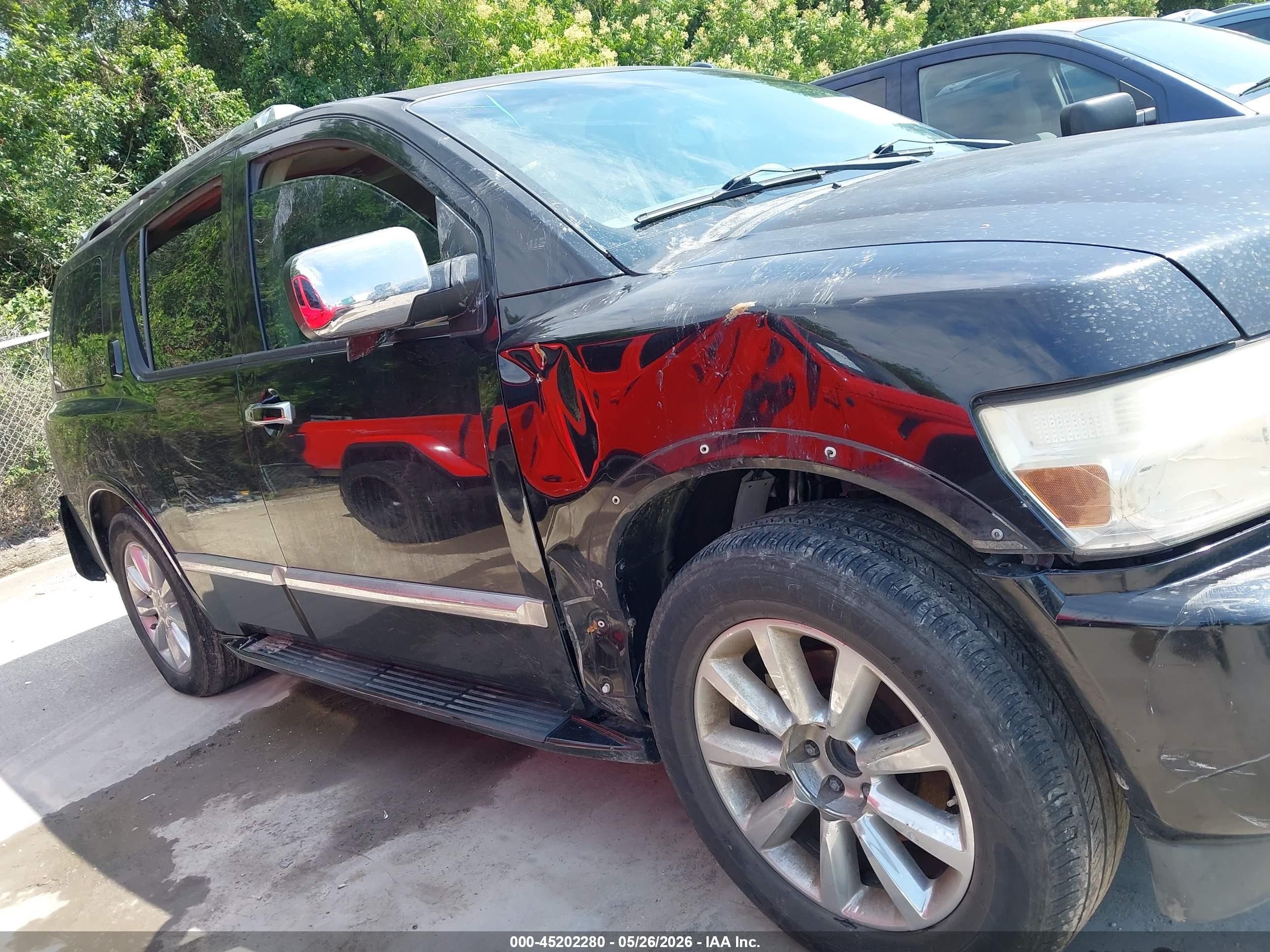 2010 Infiniti Qx56   Black vin: 5N3ZA0NF4AN902644