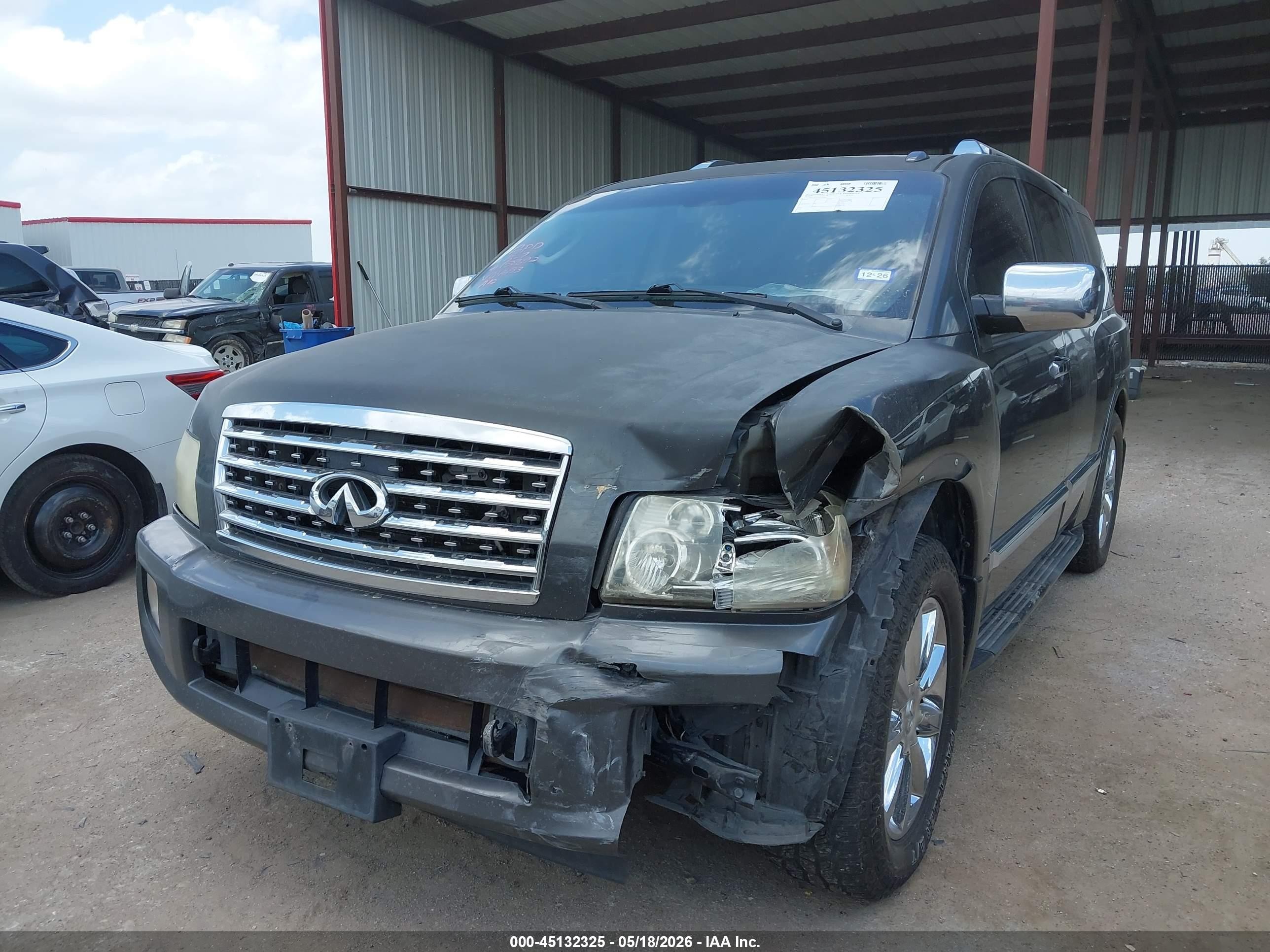 2010 Infiniti Qx56   Gray vin: 5N3ZA0NF4AN904653