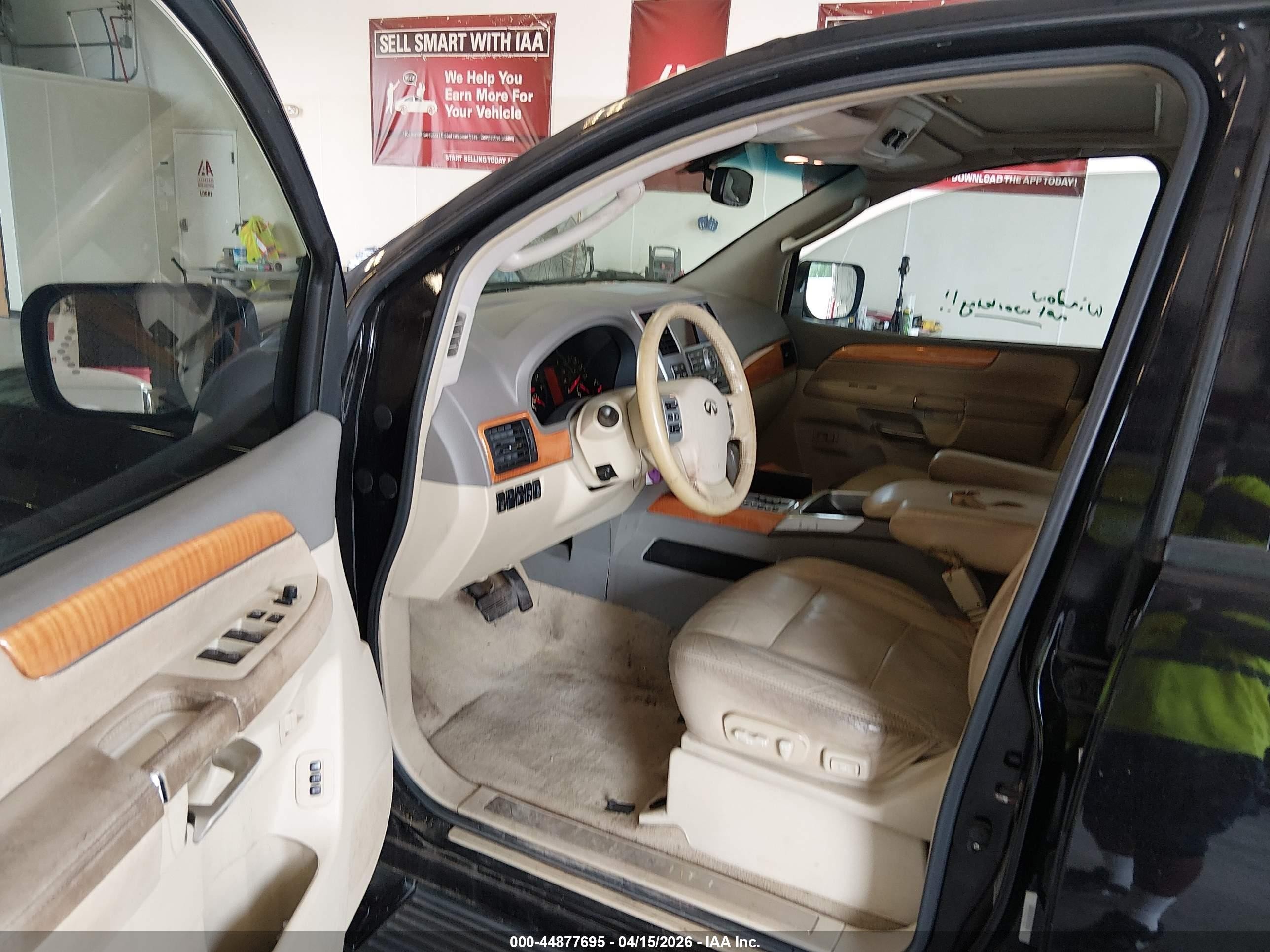 2010 Infiniti Qx56 Black vin: 5N3ZA0NF5AN907898
