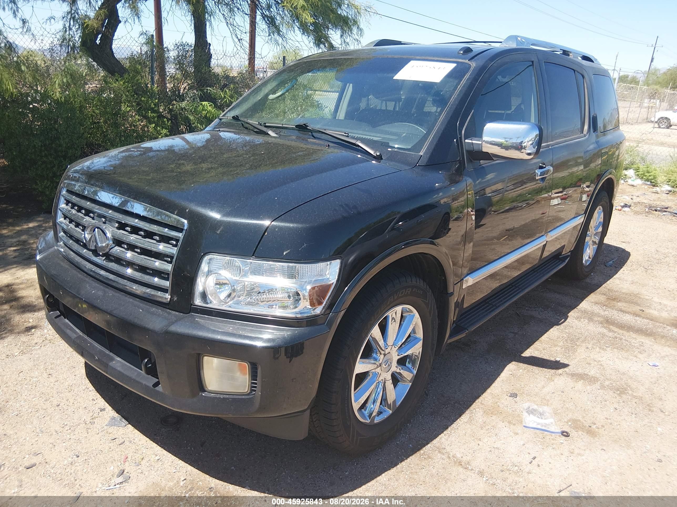 2010 Infiniti Qx56   Black vin: 5N3ZA0NF5AN908016