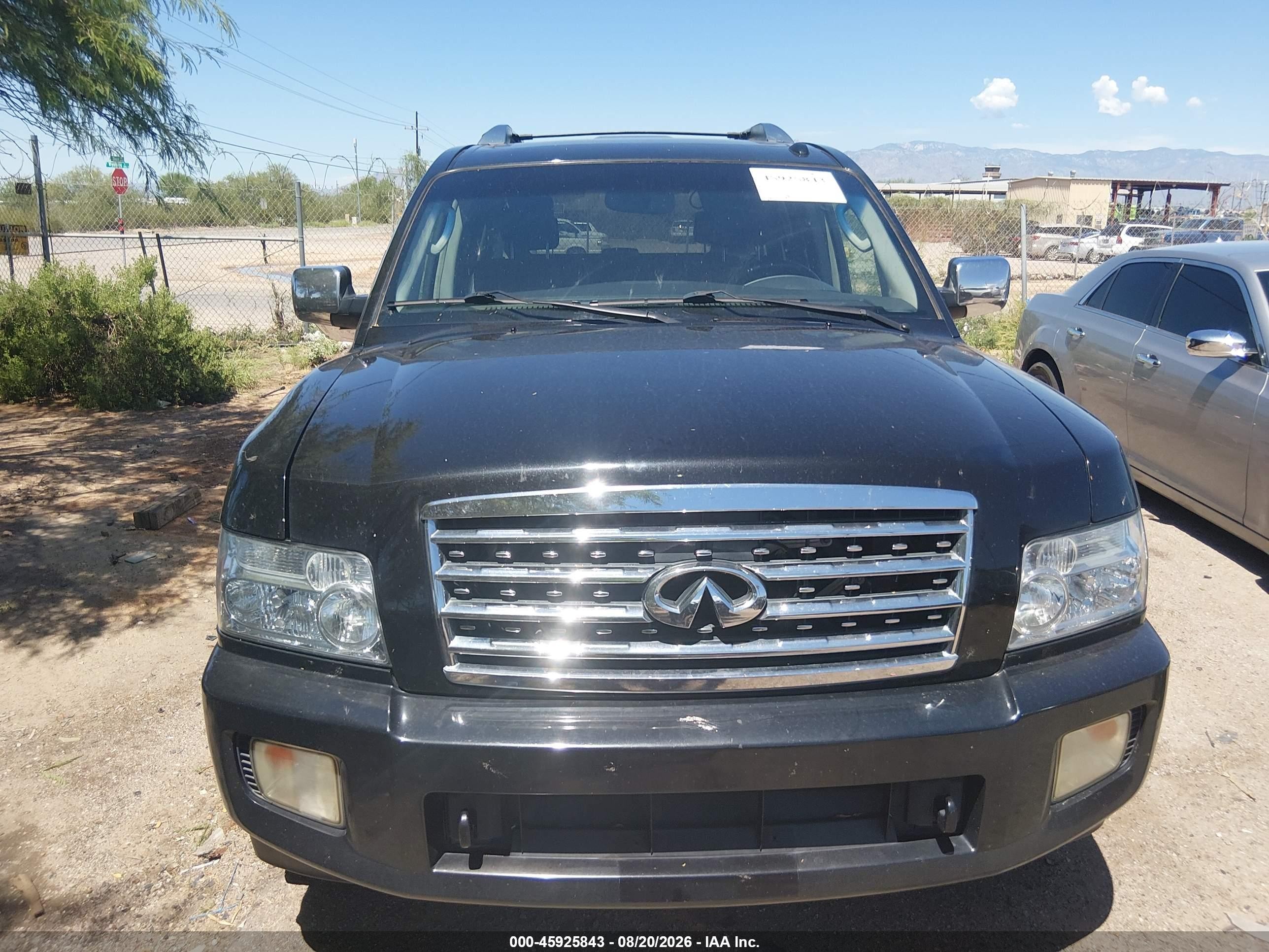 2010 Infiniti Qx56   Black vin: 5N3ZA0NF5AN908016