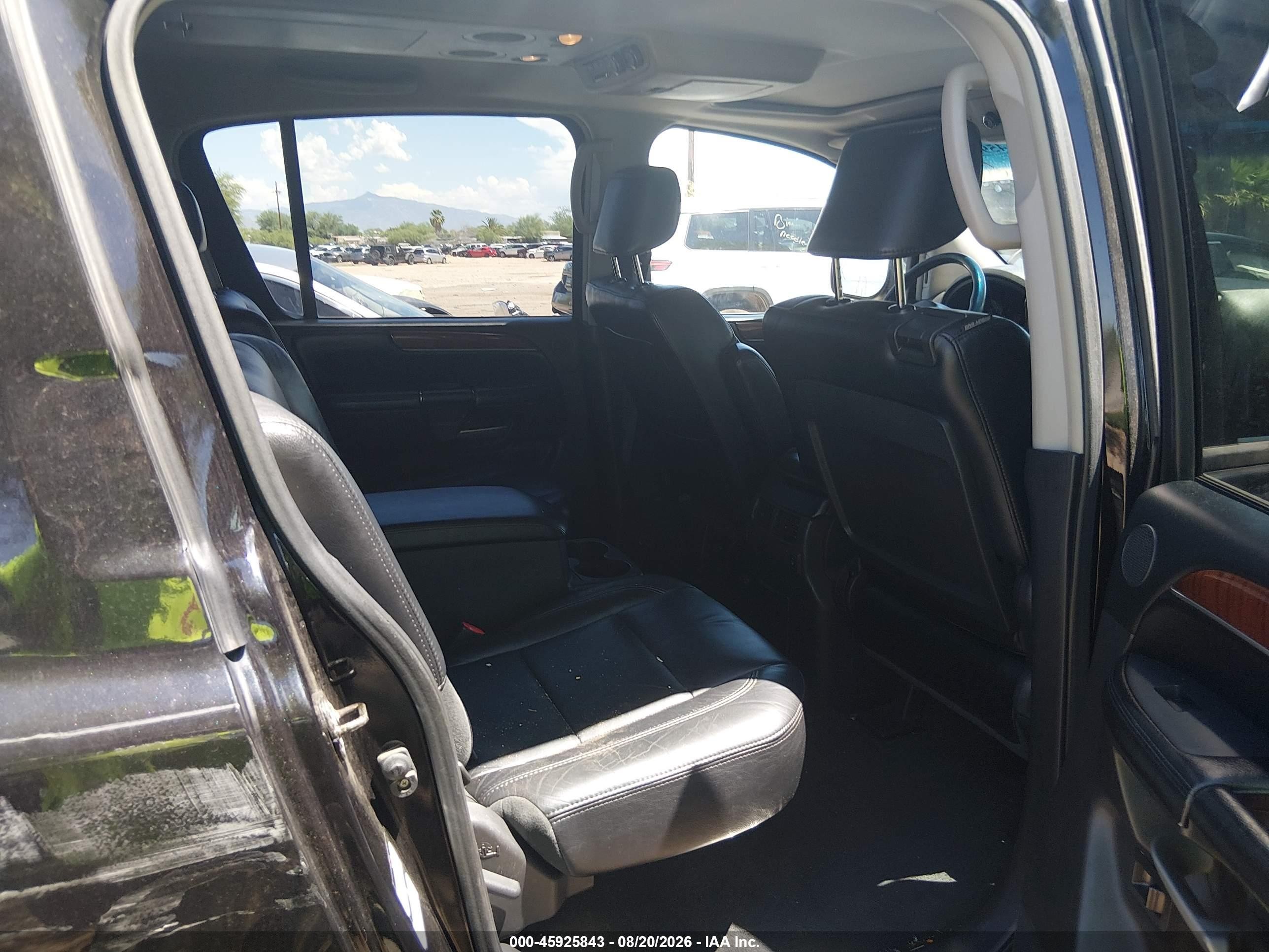 2010 Infiniti Qx56   Black vin: 5N3ZA0NF5AN908016