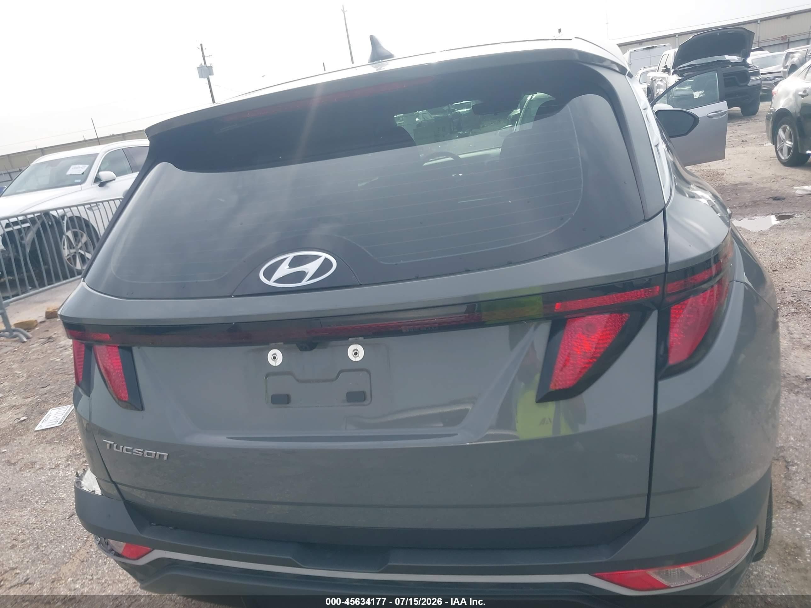 2024 Hyundai Tucson Se Серый vin: 5NMJA3DE1RH439360
