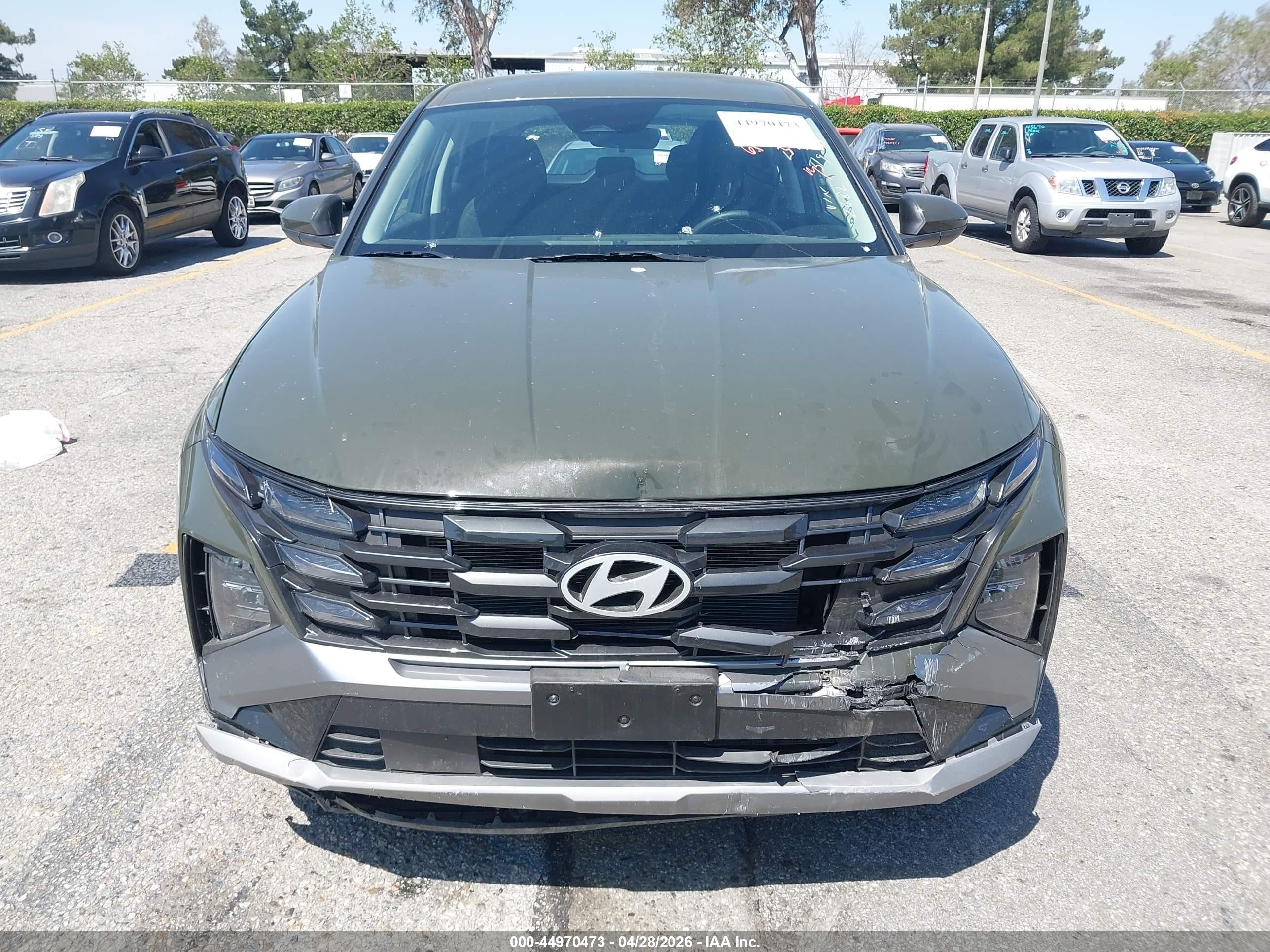 2026 Hyundai Tucson Se Зеленый vin: 5NMJA3DE3TH632682