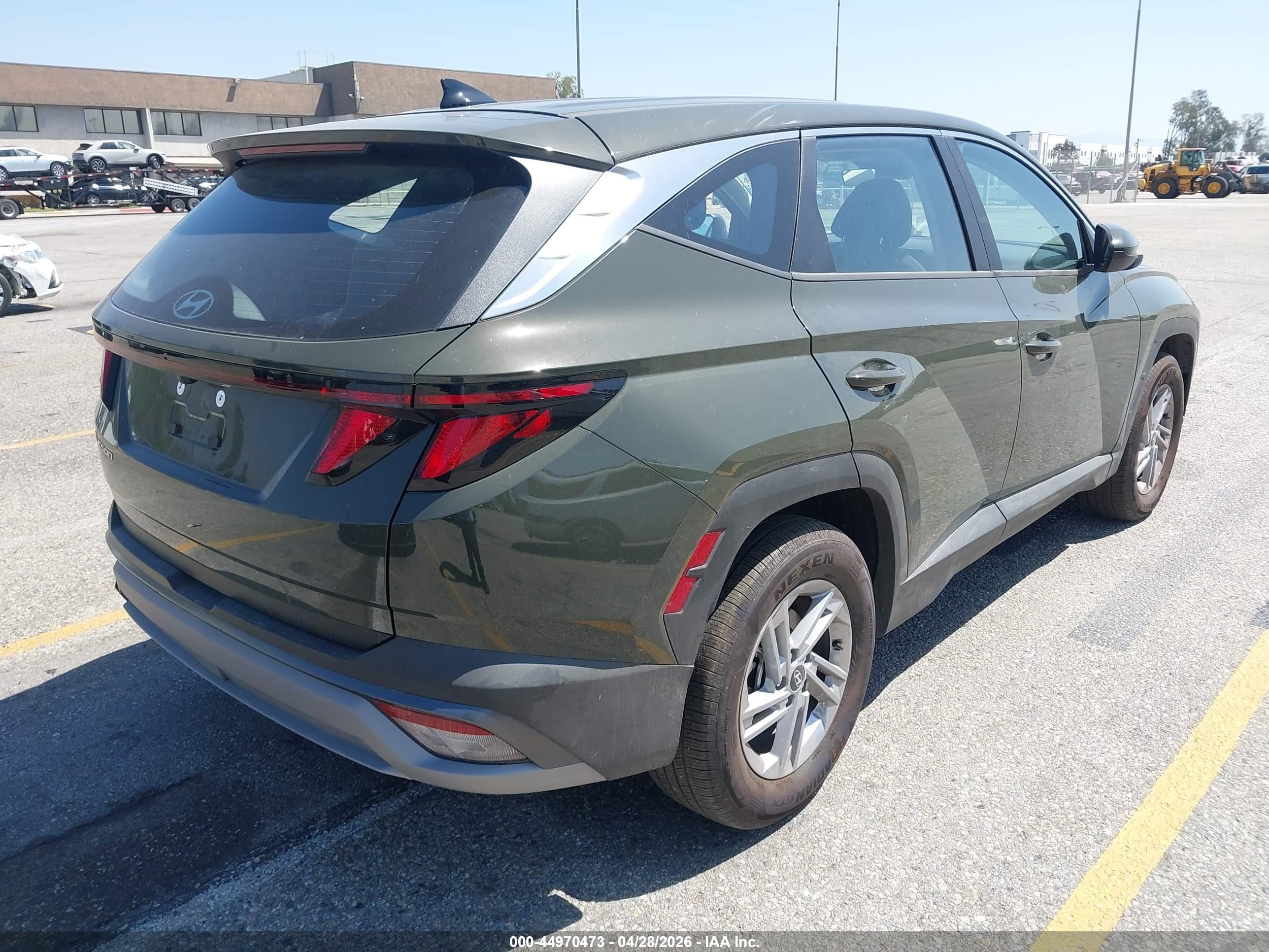 2026 Hyundai Tucson Se Зеленый vin: 5NMJA3DE3TH632682