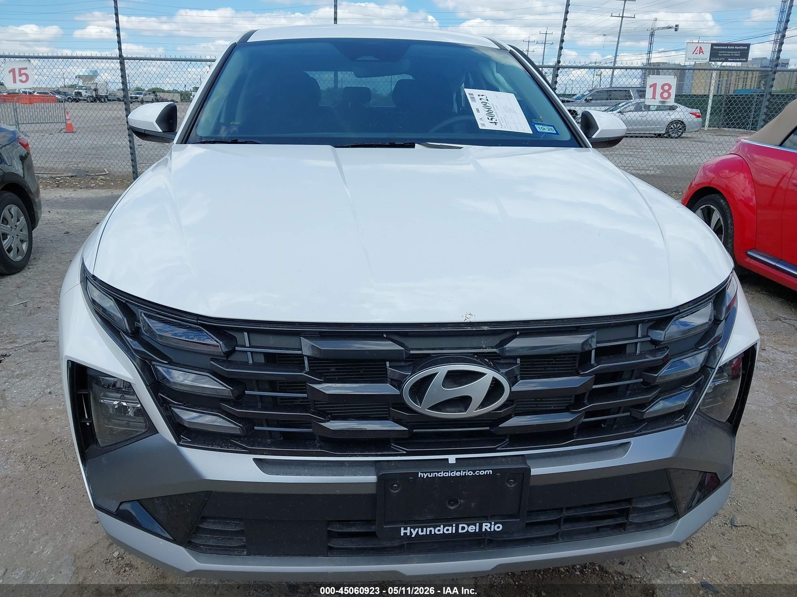 2025 Hyundai Tucson Se White vin: 5NMJA3DE5SH469435