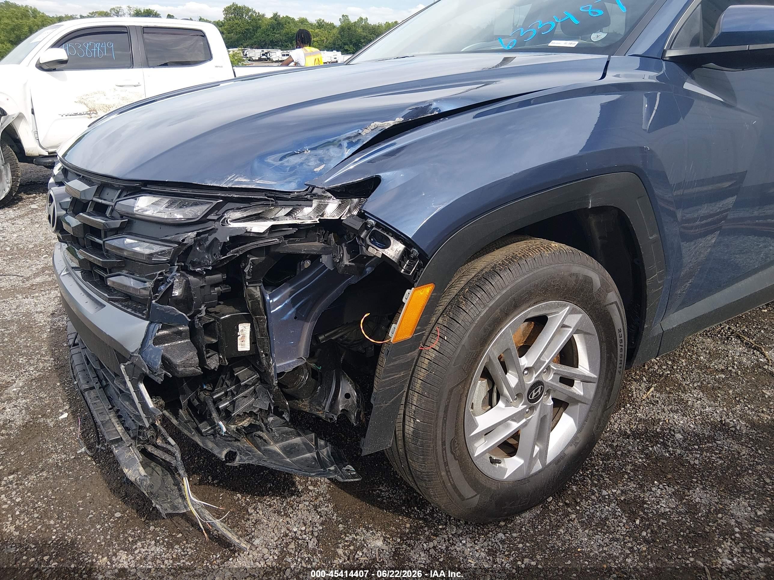 2026 Hyundai Tucson Se Dark Blue vin: 5NMJA3DEXTH633487