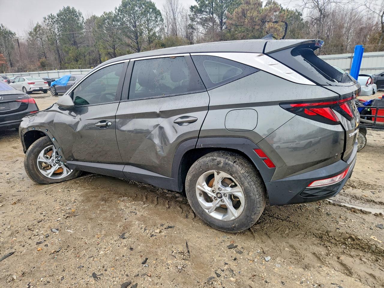 2023 Hyundai Tucson Se Green vin: 5NMJACAE1PH264402
