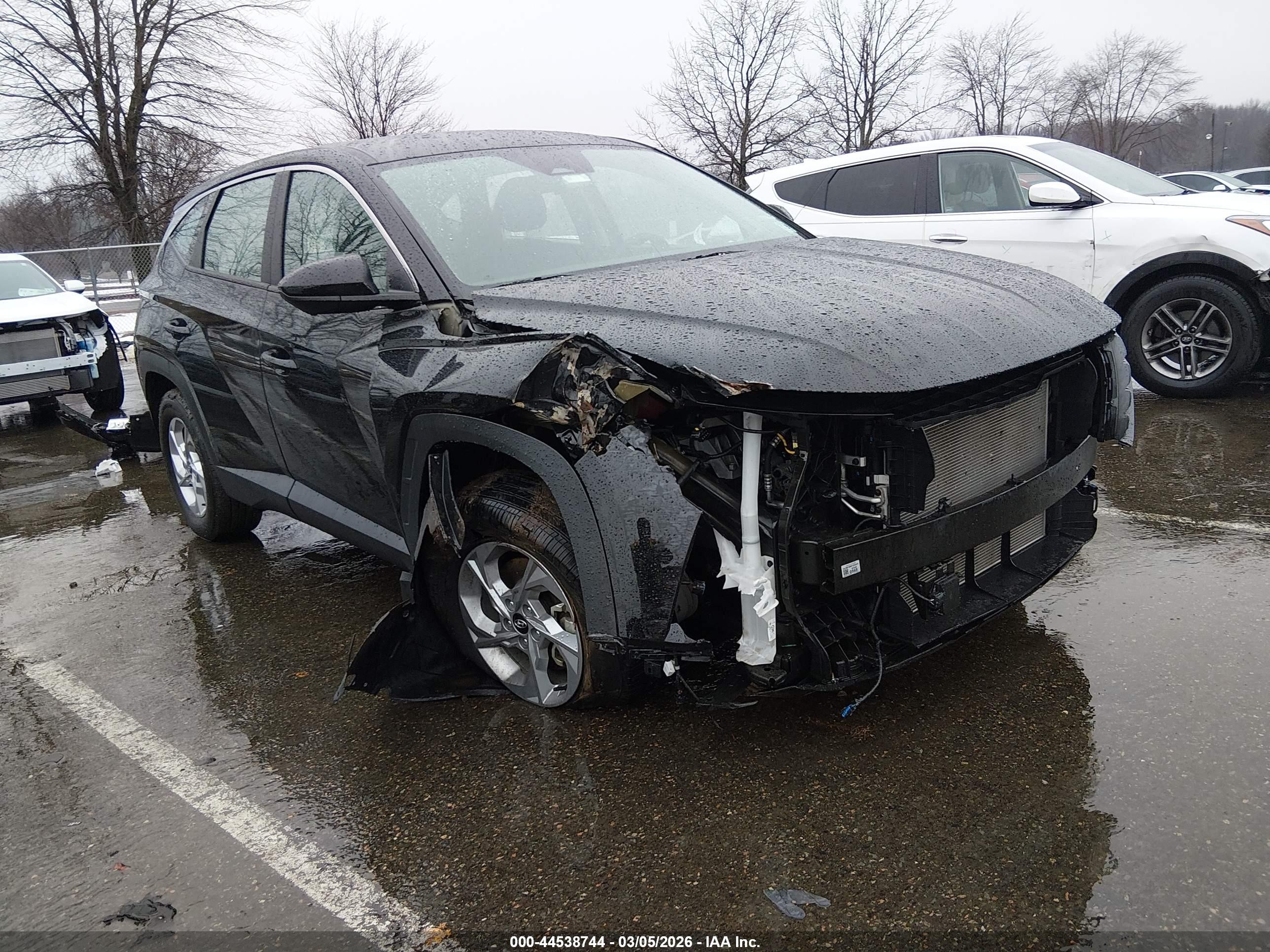 2024 Hyundai Tucson Se Черный vin: 5NMJACDE0RH439141