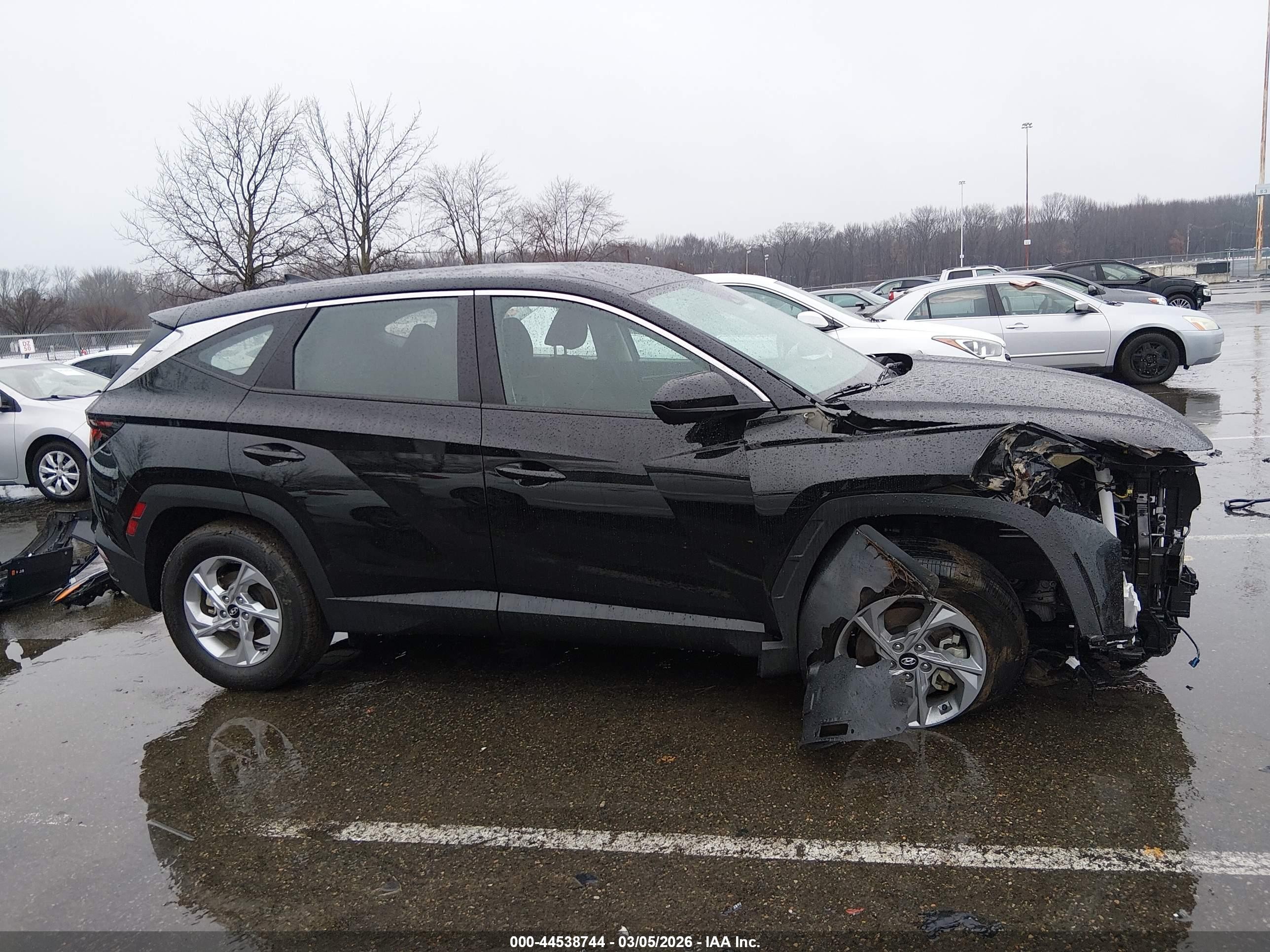 2024 Hyundai Tucson Se Черный vin: 5NMJACDE0RH439141
