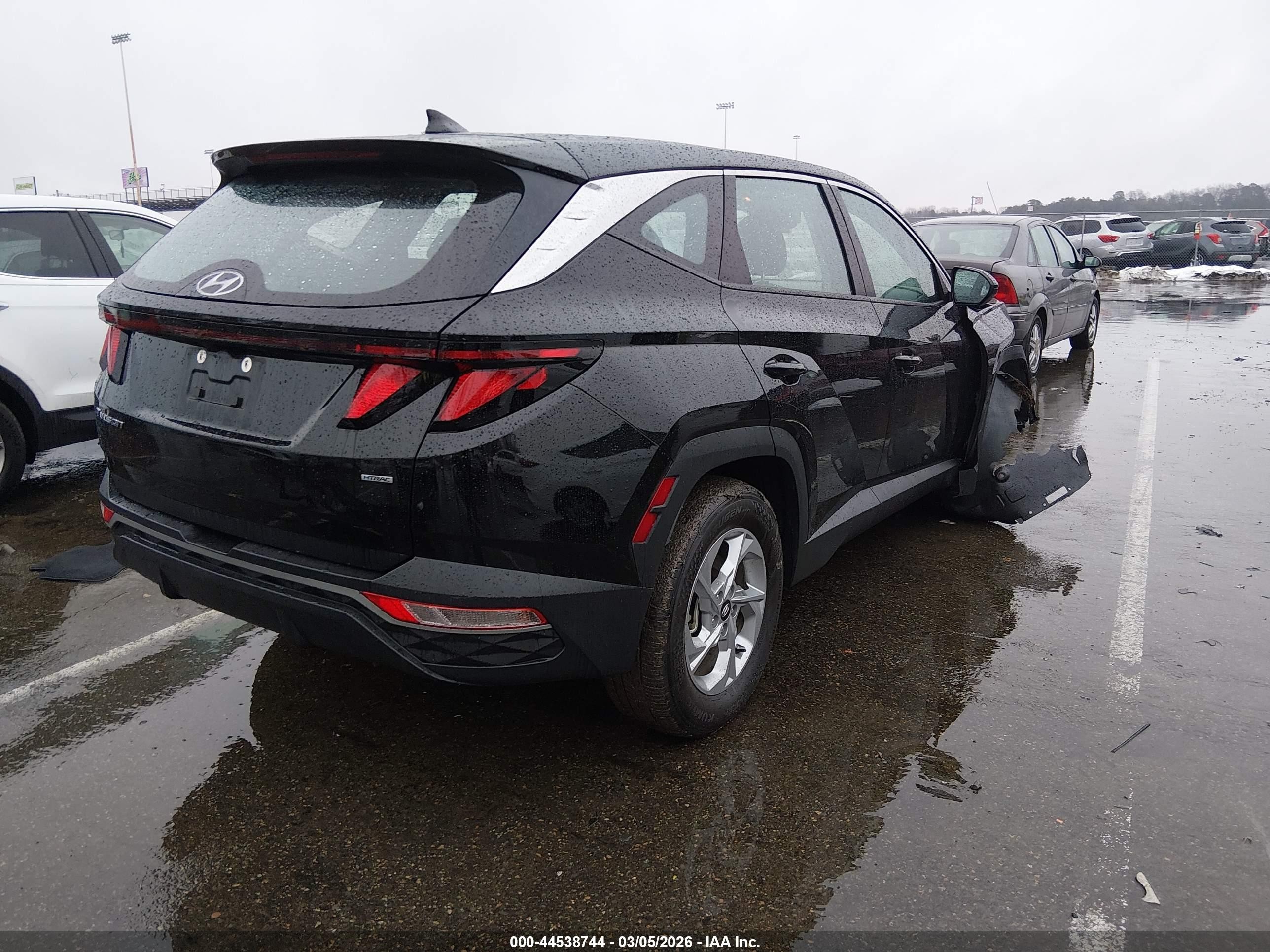2024 Hyundai Tucson Se Черный vin: 5NMJACDE0RH439141