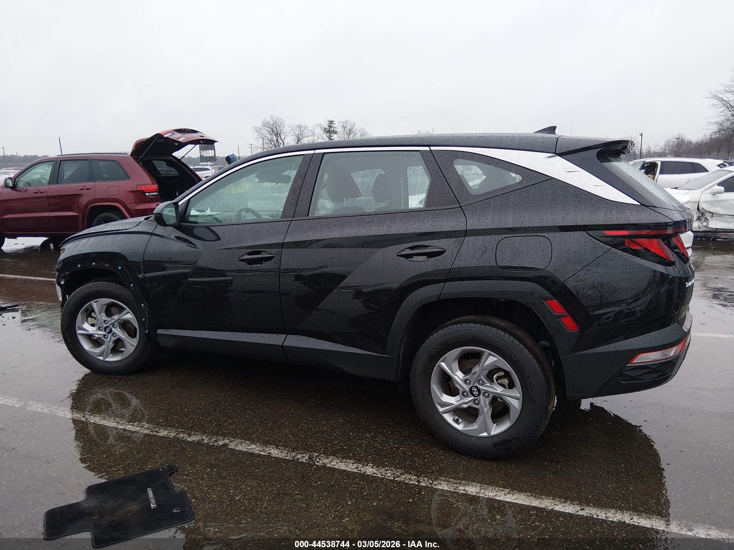 2024 Hyundai Tucson Se Черный vin: 5NMJACDE0RH439141