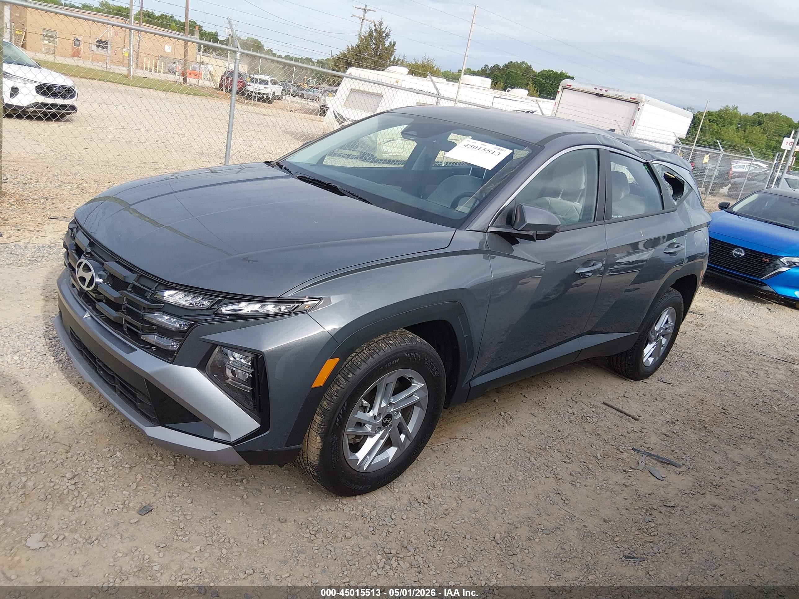 2025 Hyundai Tucson Se Gray vin: 5NMJACDE0SH581916