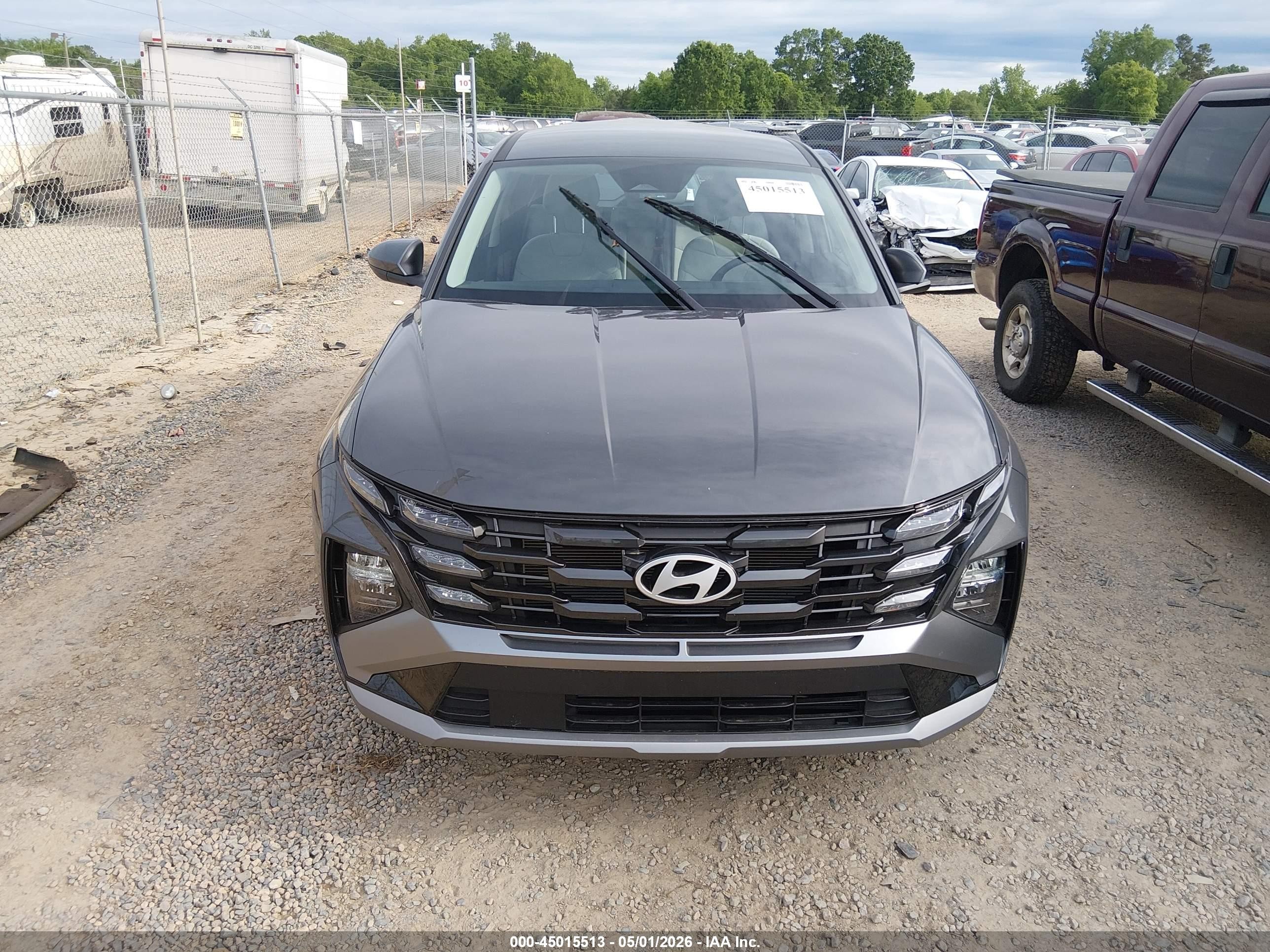 2025 Hyundai Tucson Se Gray vin: 5NMJACDE0SH581916