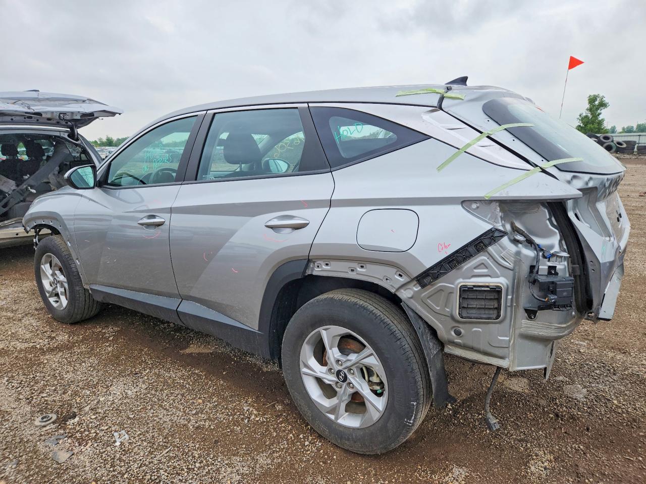 2024 Hyundai Tucson Se Silver vin: 5NMJACDE4RH413545