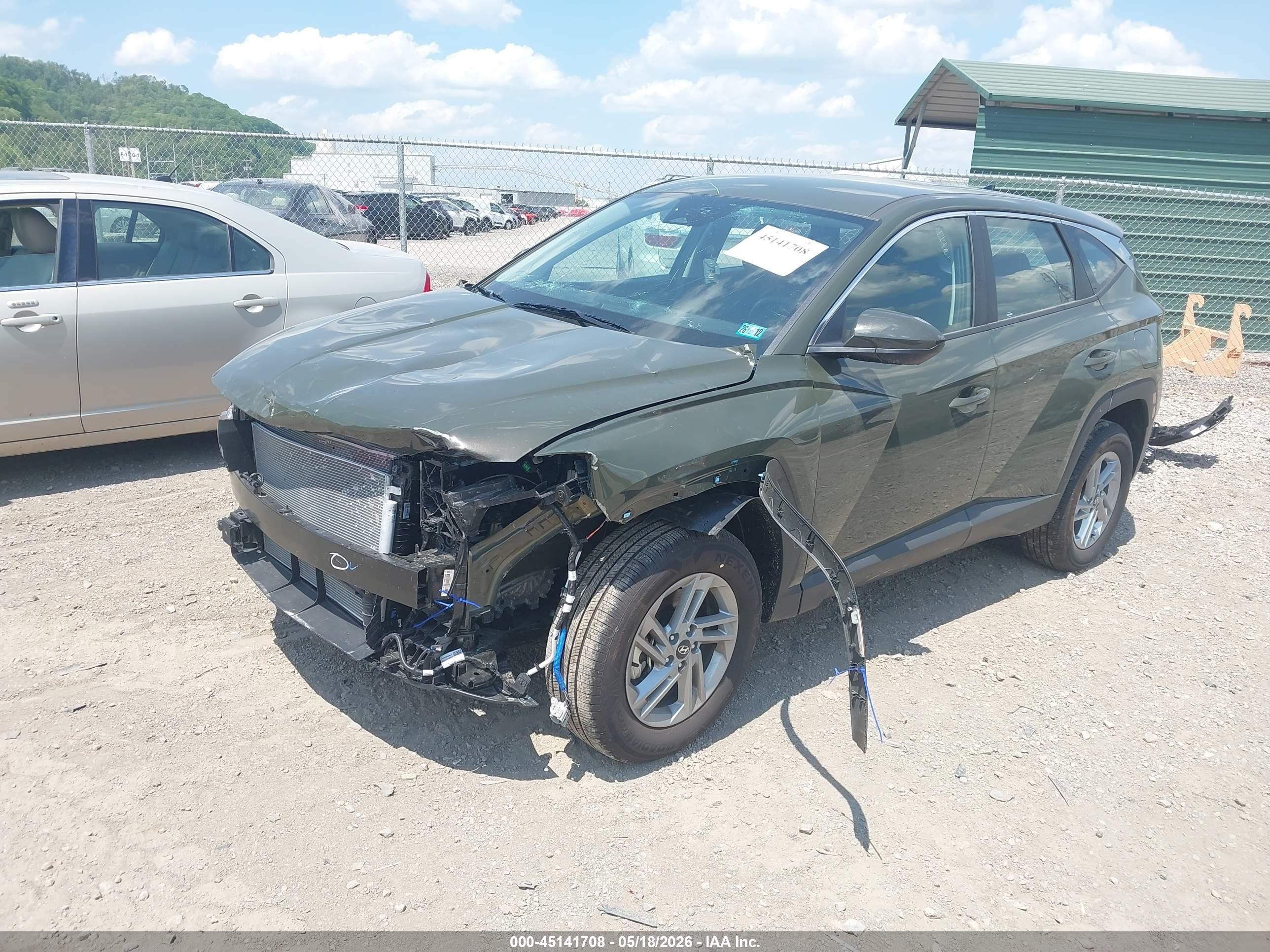 2026 Hyundai Tucson Se Green vin: 5NMJACDE4TH643125