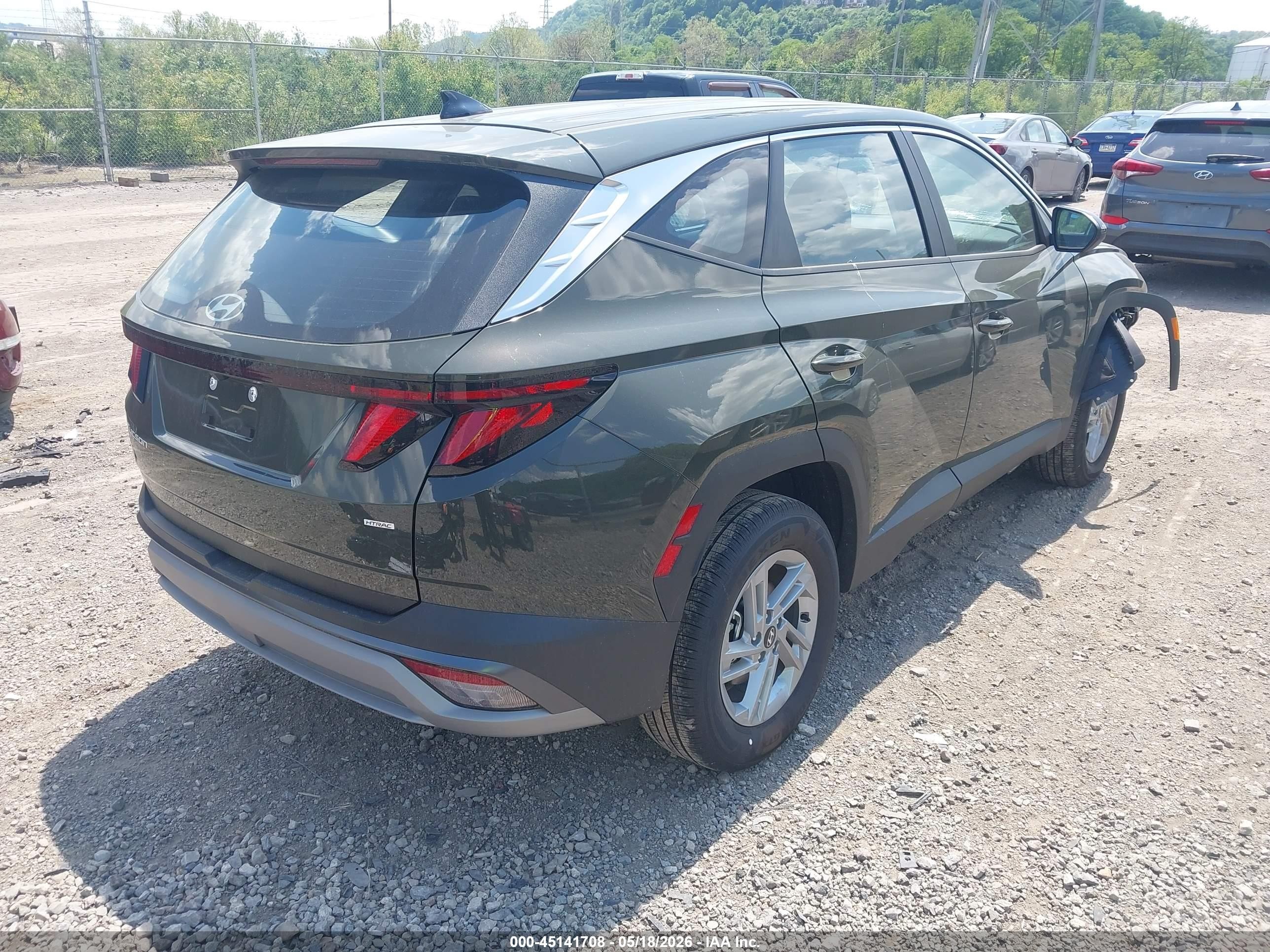 2026 Hyundai Tucson Se Green vin: 5NMJACDE4TH643125