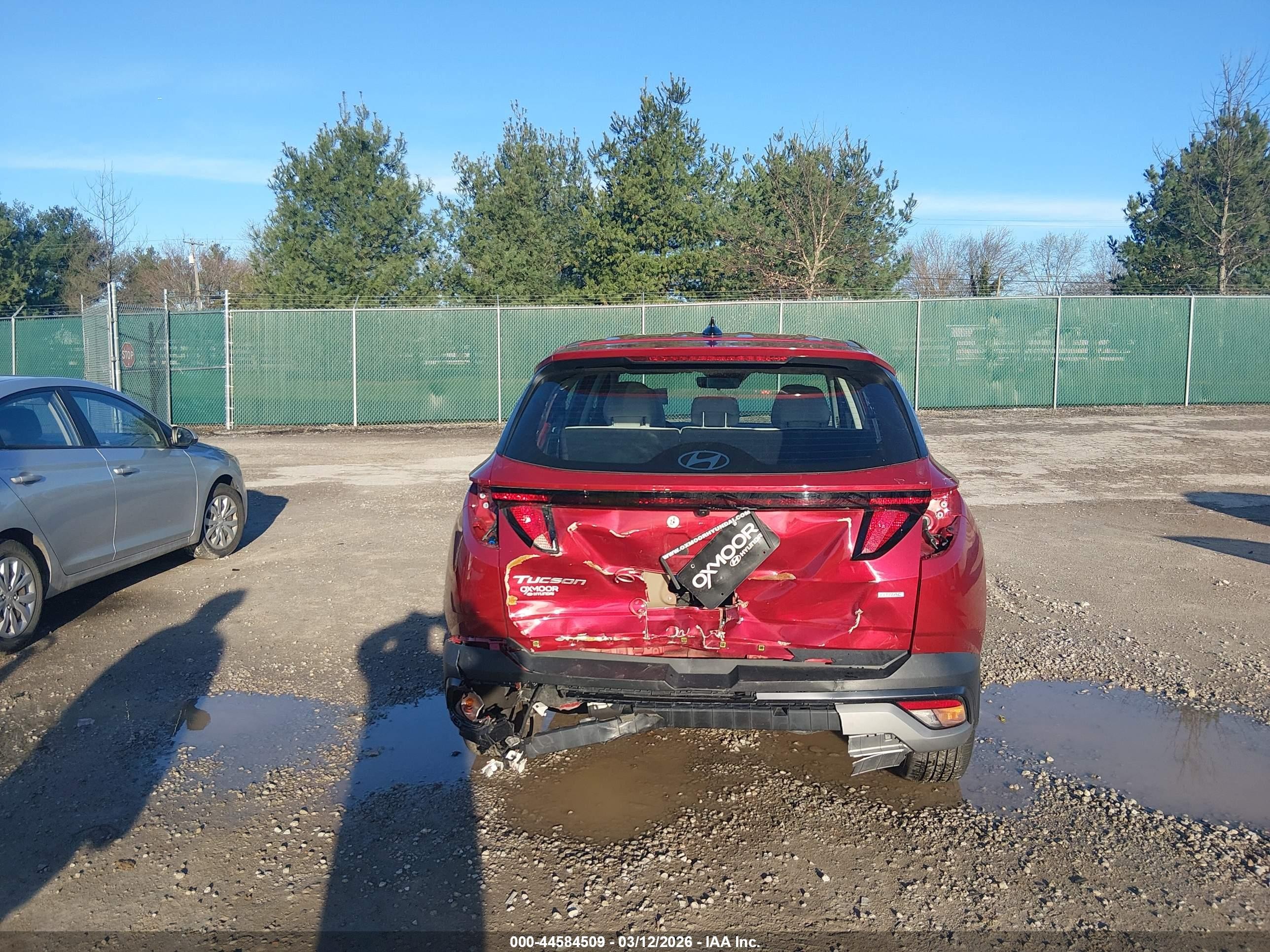 2025 Hyundai Tucson Se Burgundy vin: 5NMJACDE6SH578499