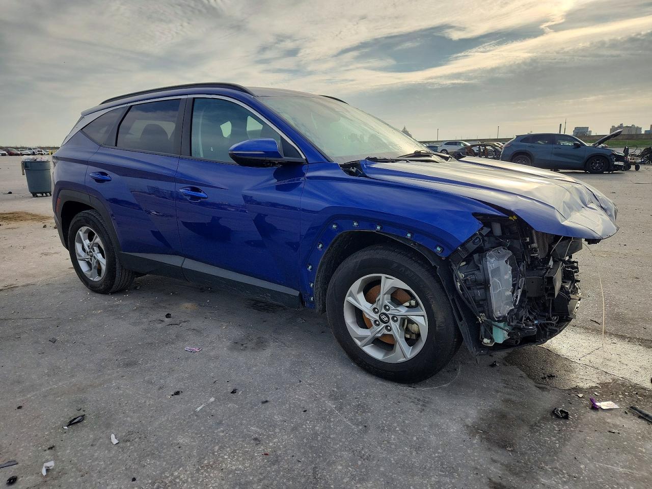 2023 Hyundai Tucson Sel Синий vin: 5NMJB3AE0PH195893