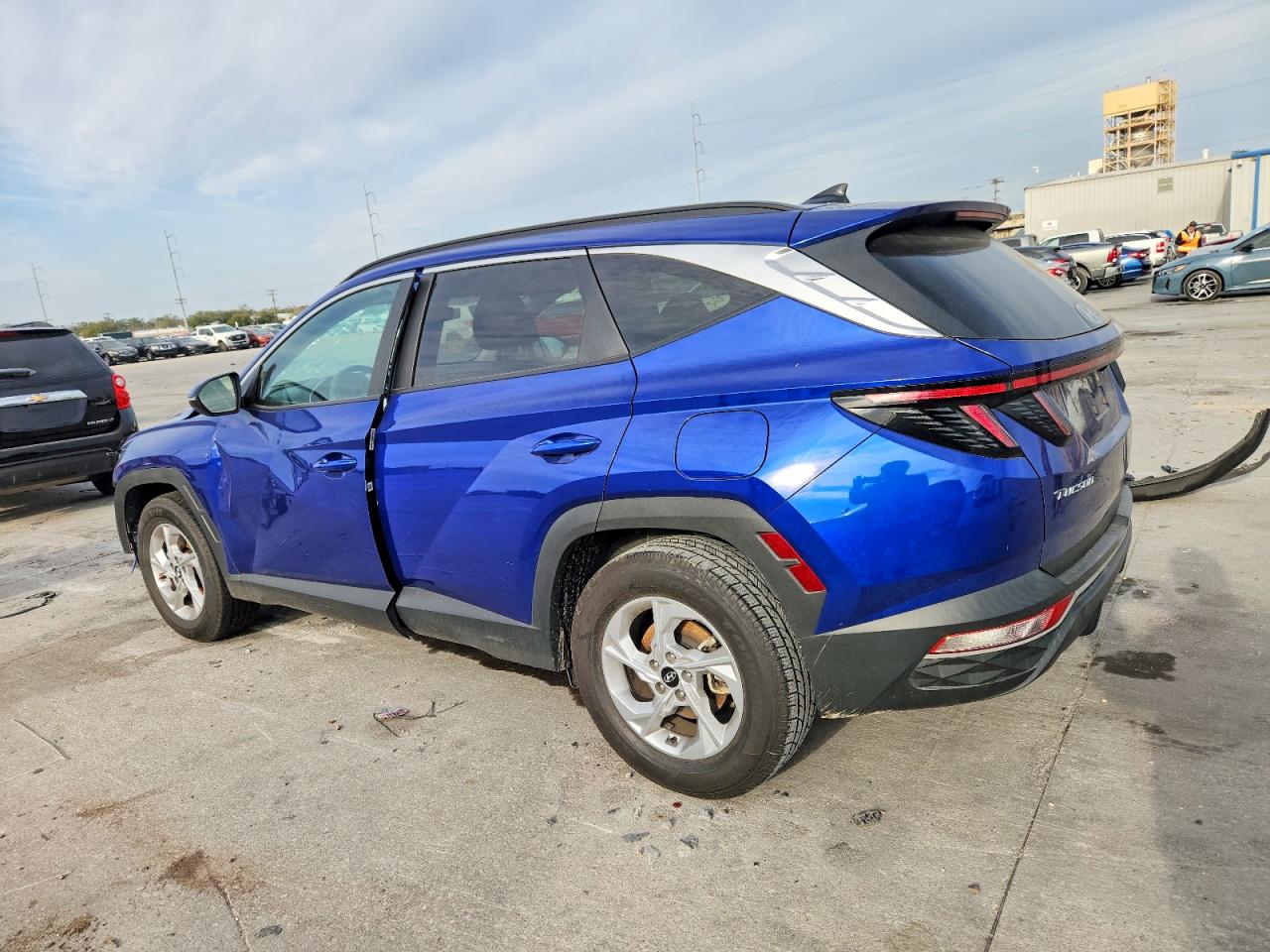 2023 Hyundai Tucson Sel Синий vin: 5NMJB3AE0PH195893