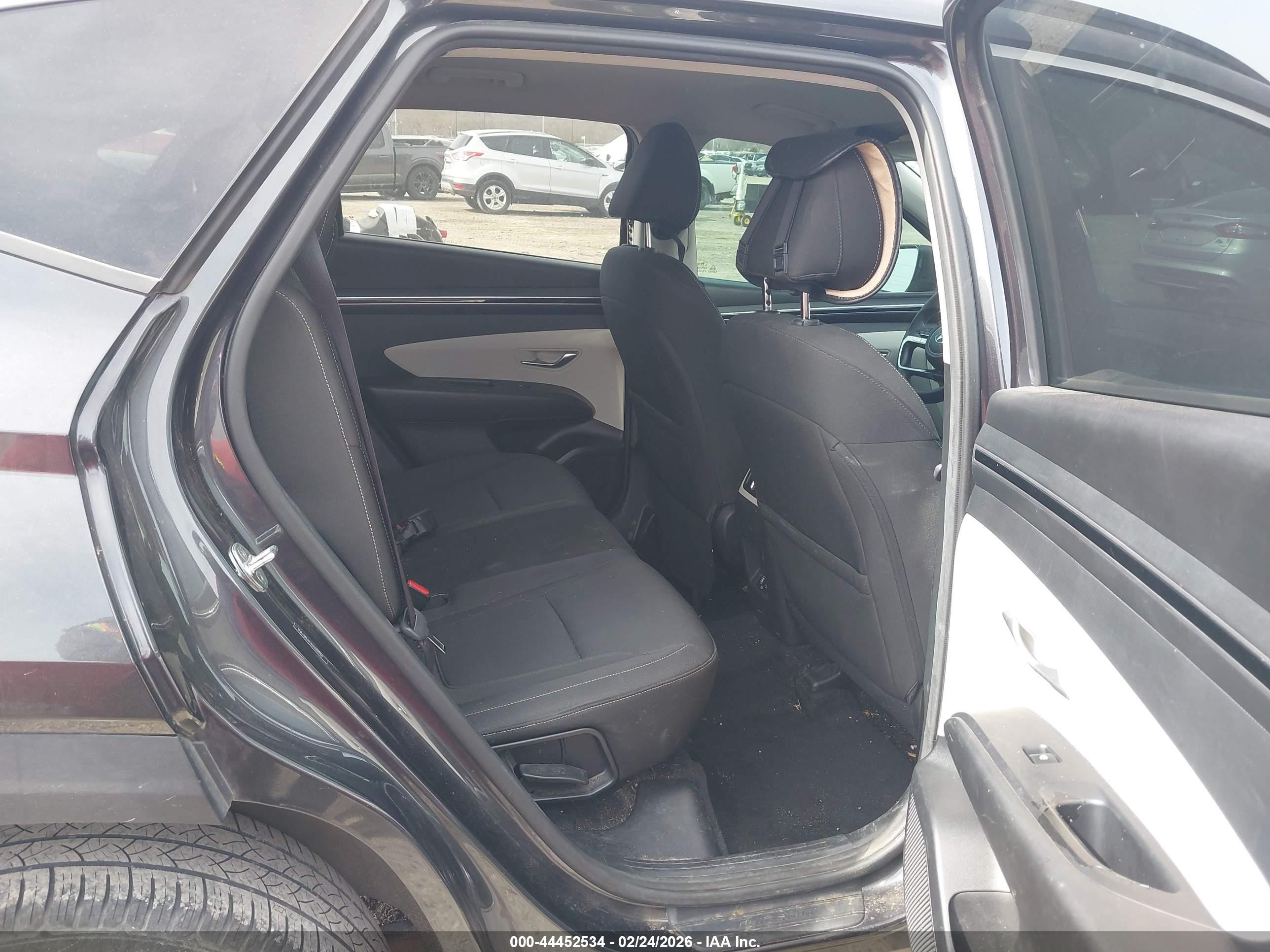2022 Hyundai Tucson Sel Gray vin: 5NMJB3AE3NH060260