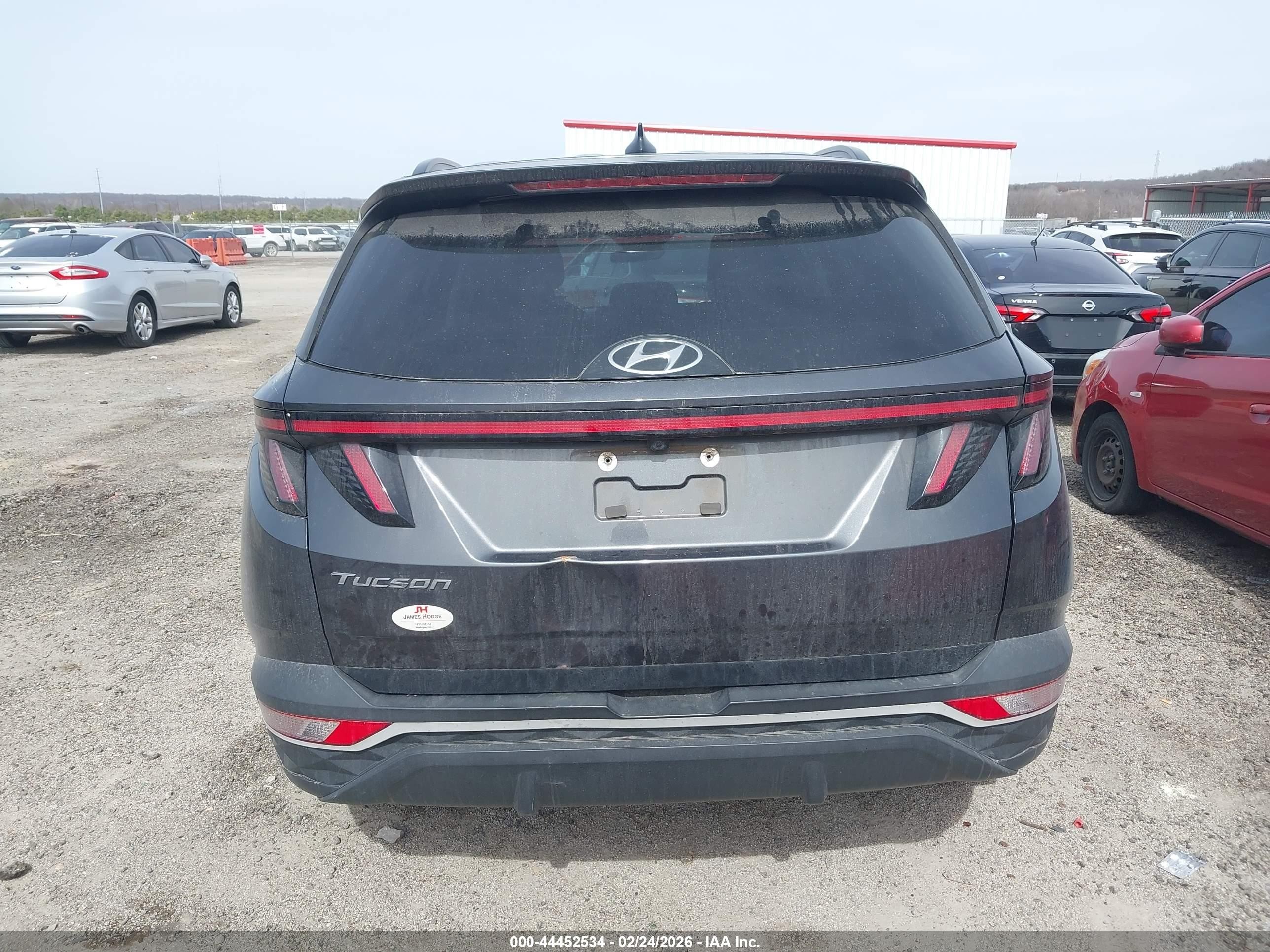 2022 Hyundai Tucson Sel Gray vin: 5NMJB3AE3NH060260