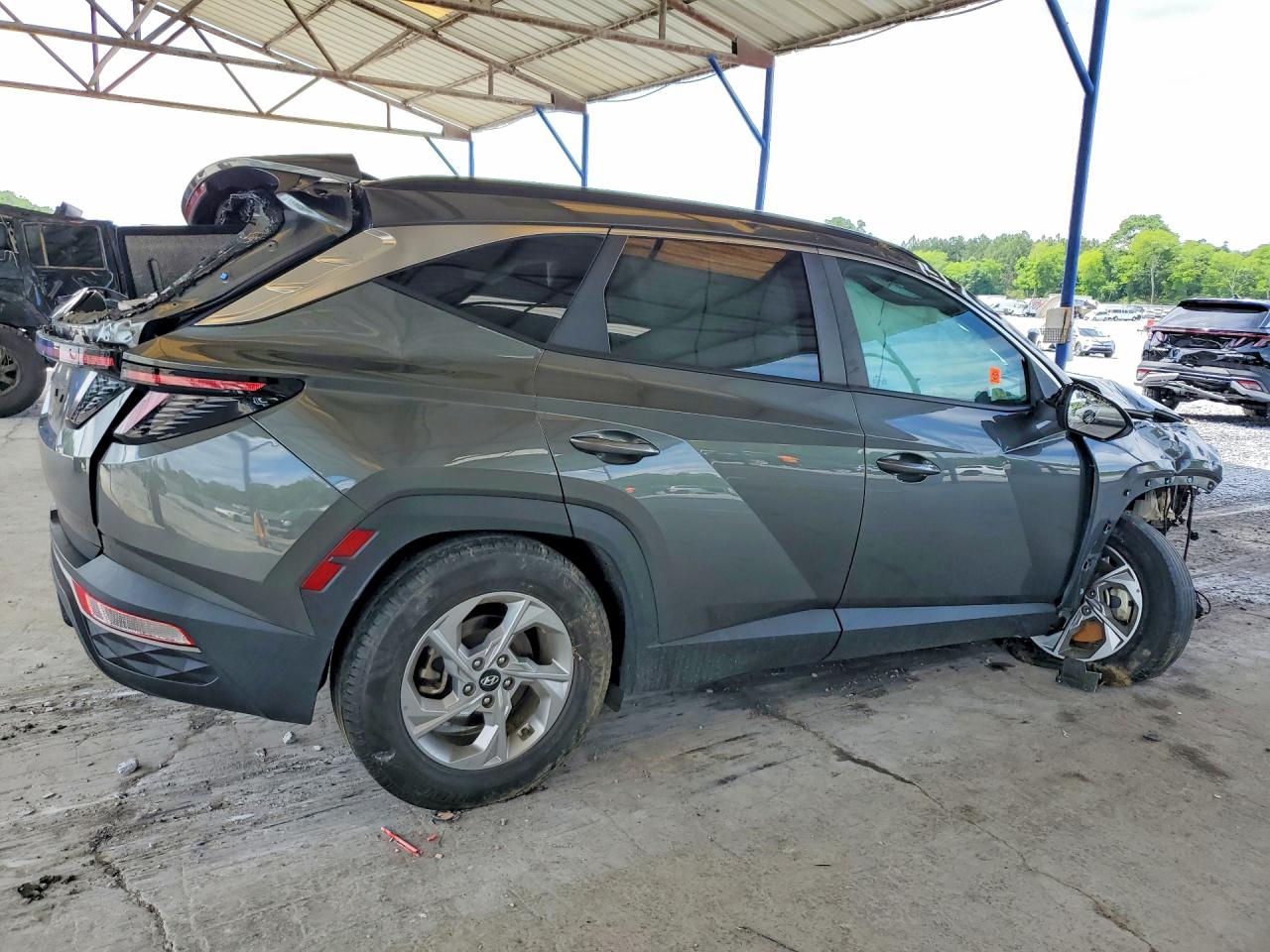 2023 Hyundai Tucson Sel Gray vin: 5NMJB3AE3PH198545