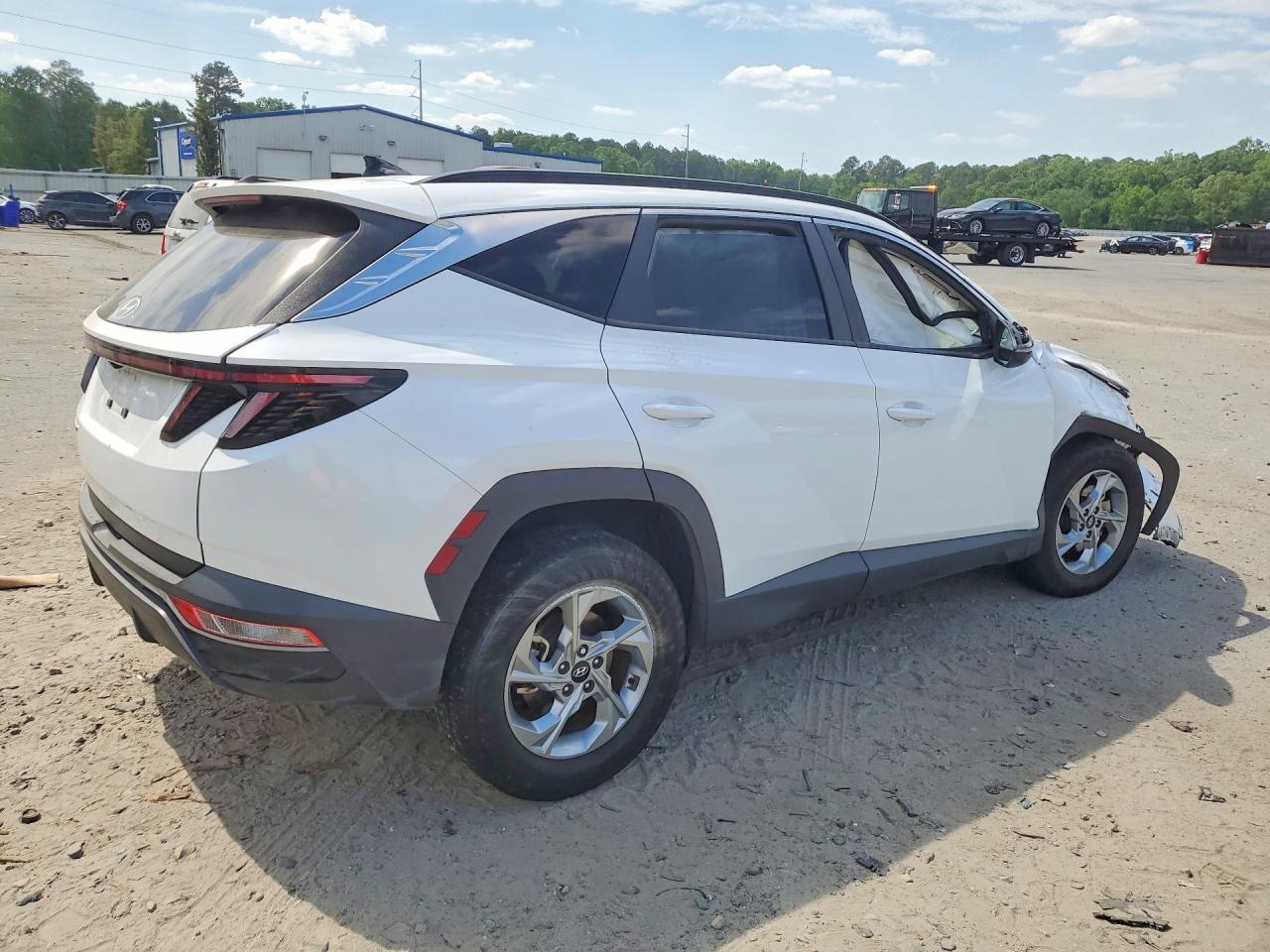 2023 Hyundai Tucson Sel White vin: 5NMJB3AE4PH195962