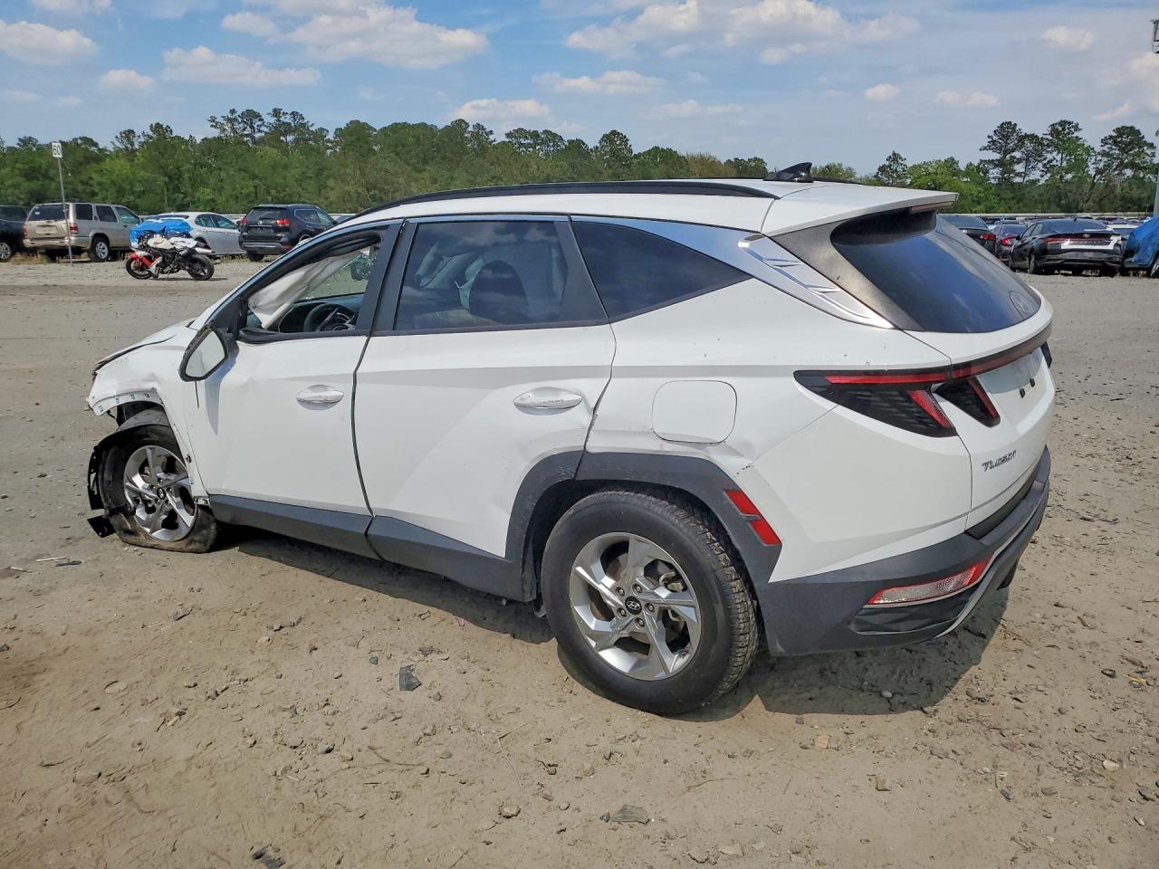 2023 Hyundai Tucson Sel White vin: 5NMJB3AE4PH195962