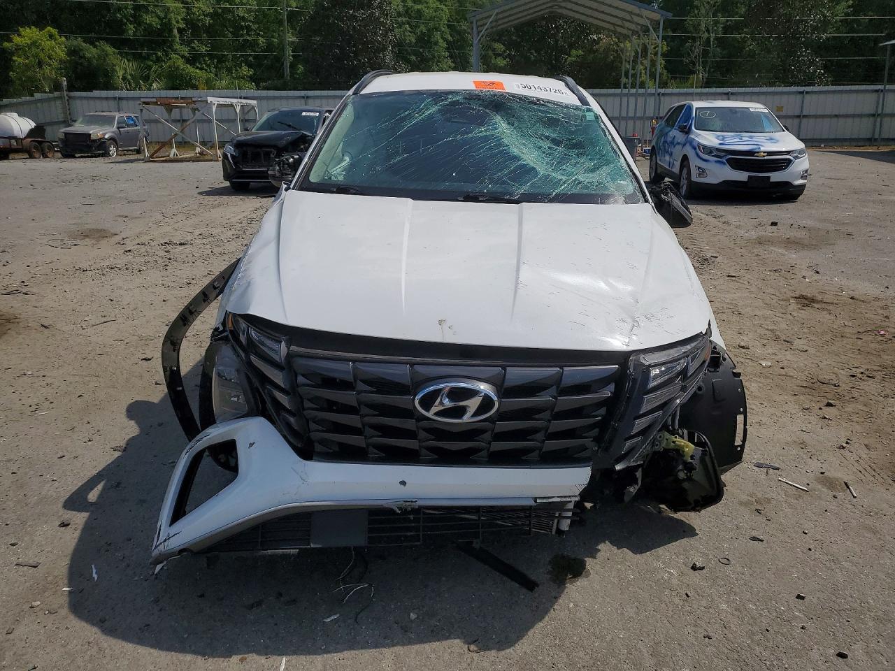 2023 Hyundai Tucson Sel White vin: 5NMJB3AE4PH195962