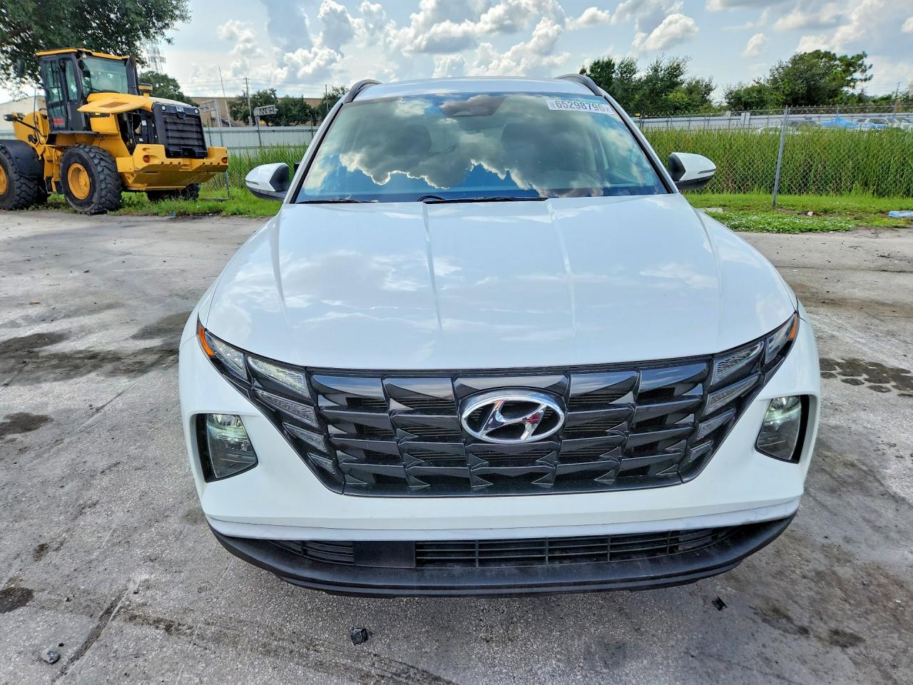 2022 Hyundai Tucson Sel White vin: 5NMJB3AE6NH155847