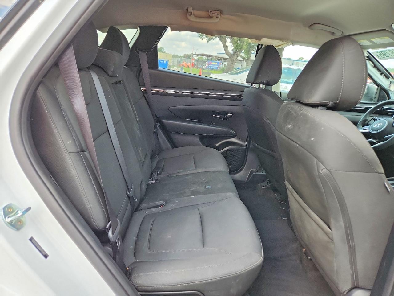 2022 Hyundai Tucson Sel White vin: 5NMJB3AE6NH155847