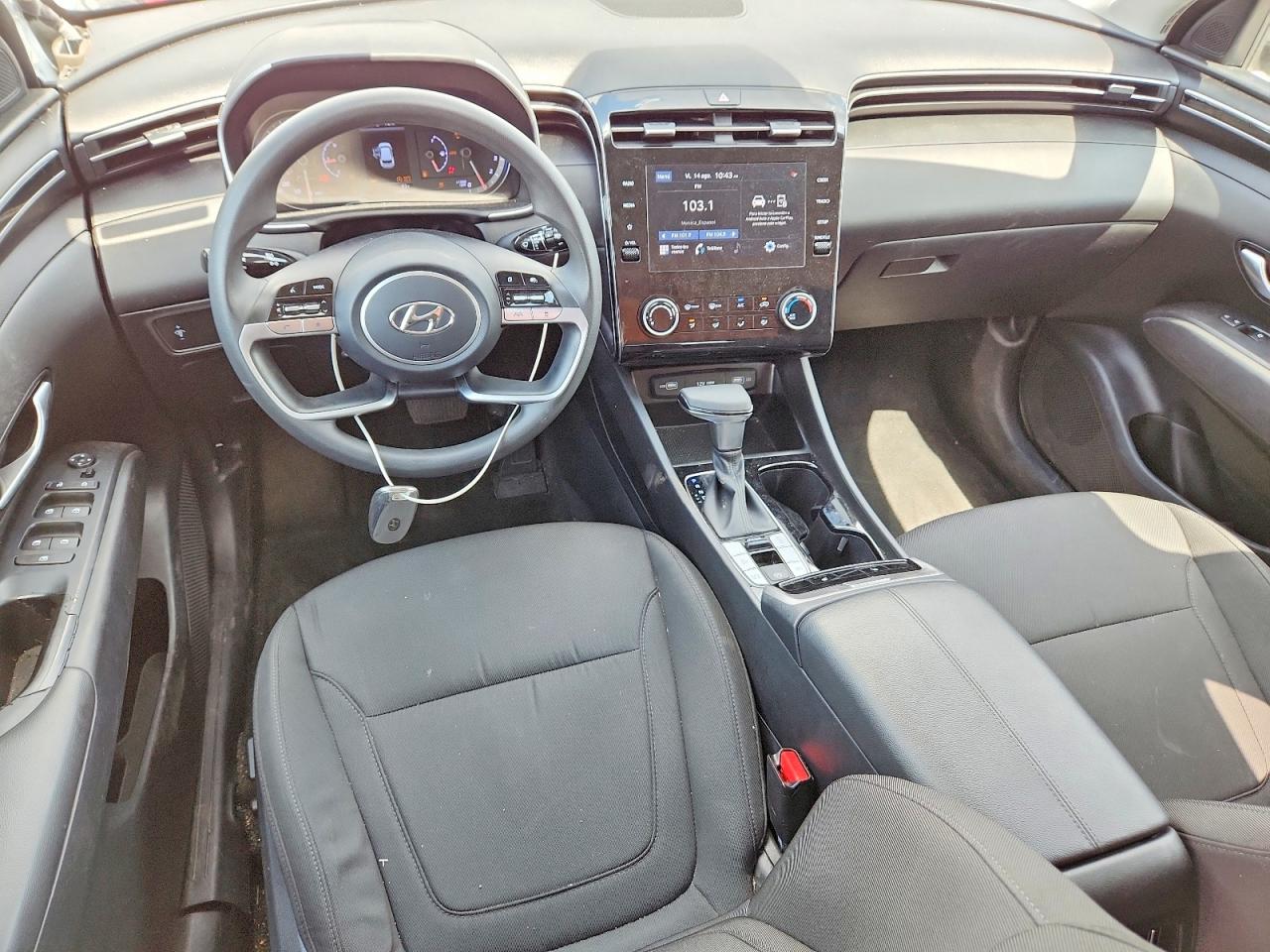 2022 Hyundai Tucson Sel White vin: 5NMJB3AE6NH155847