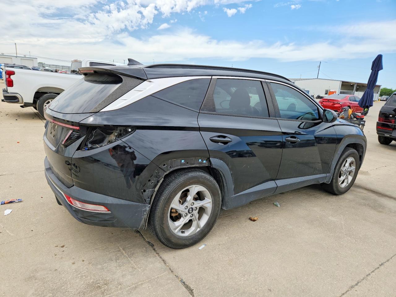 2022 Hyundai Tucson Sel Black vin: 5NMJB3AE8NH057418