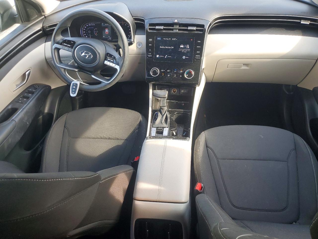 2022 Hyundai Tucson Sel Gray vin: 5NMJB3AE8NH070802