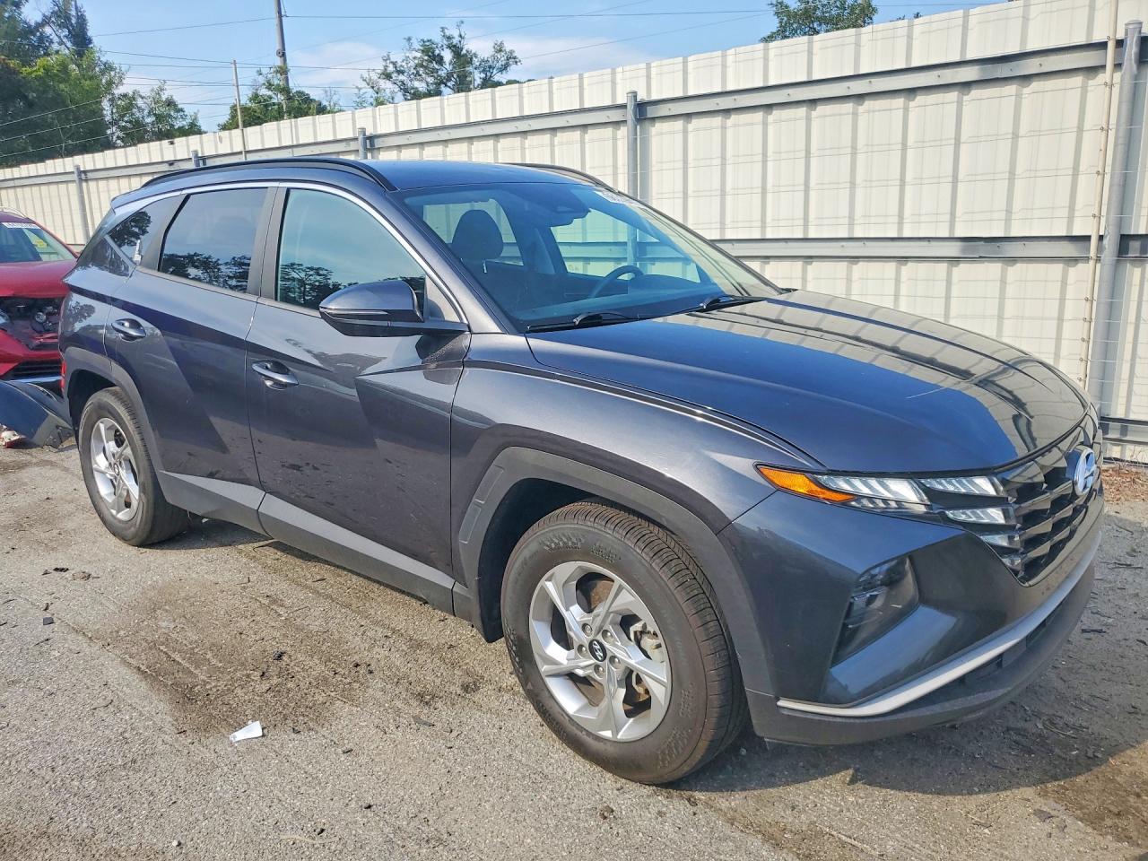 2022 Hyundai Tucson Sel Gray vin: 5NMJB3AE8NH070802