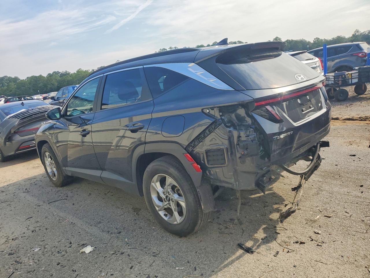 2022 Hyundai Tucson Sel Gray vin: 5NMJB3AE8NH070802