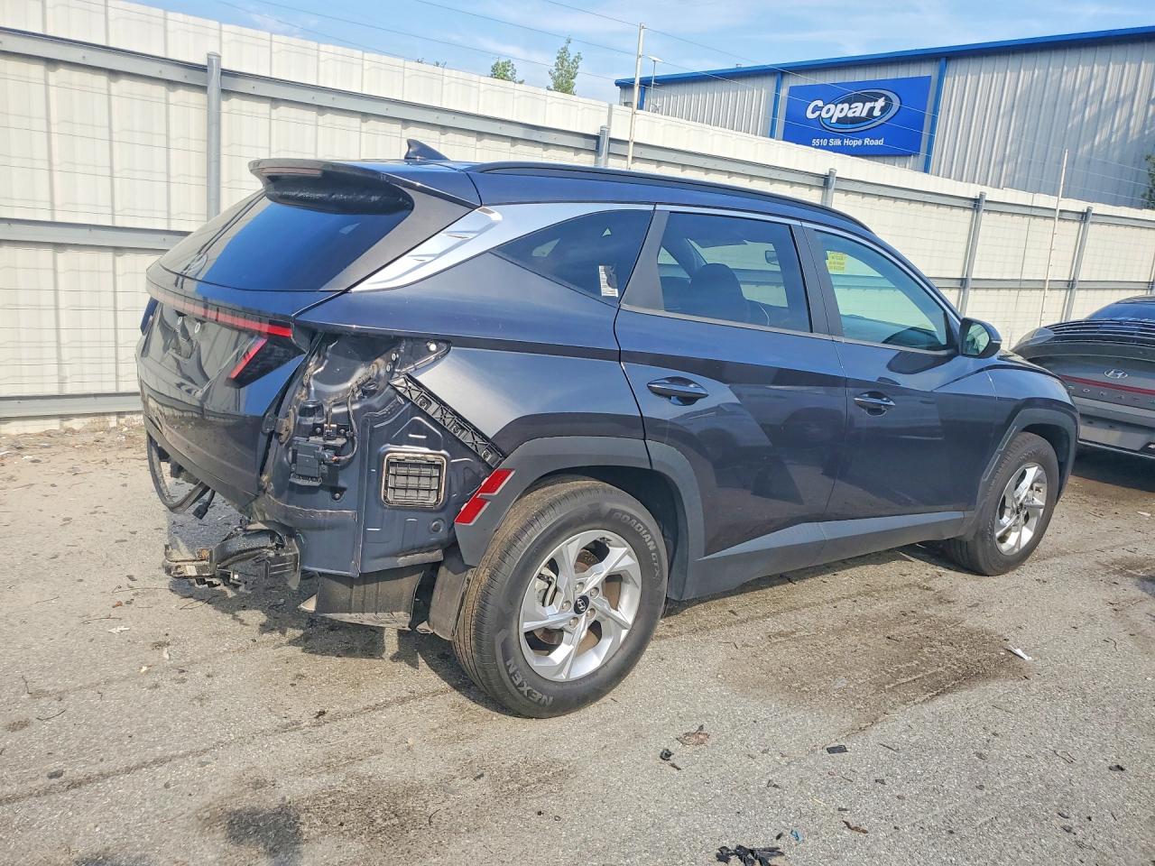 2022 Hyundai Tucson Sel Gray vin: 5NMJB3AE8NH070802