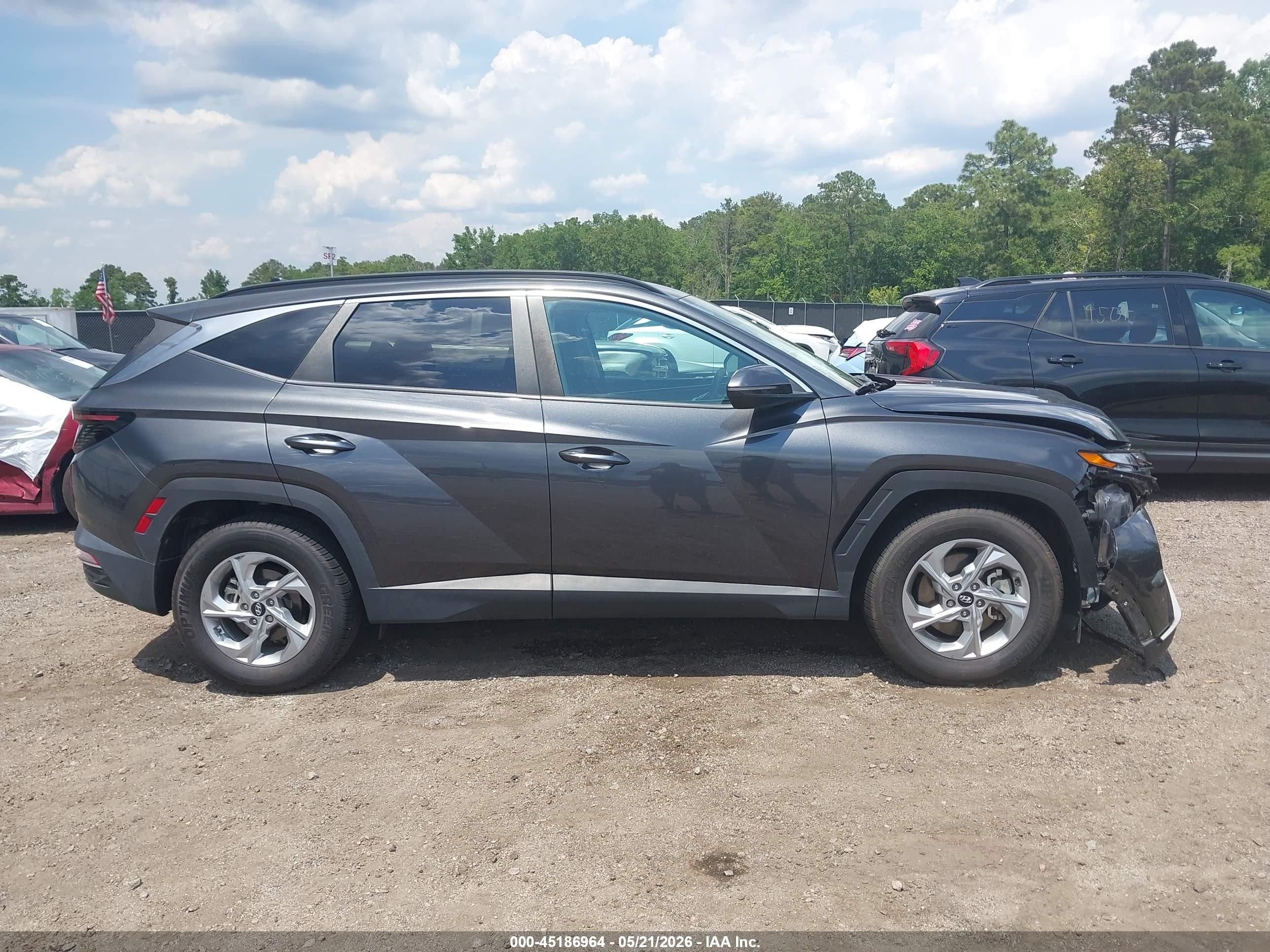 2023 Hyundai Tucson Sel Серый vin: 5NMJB3AE8PH264328