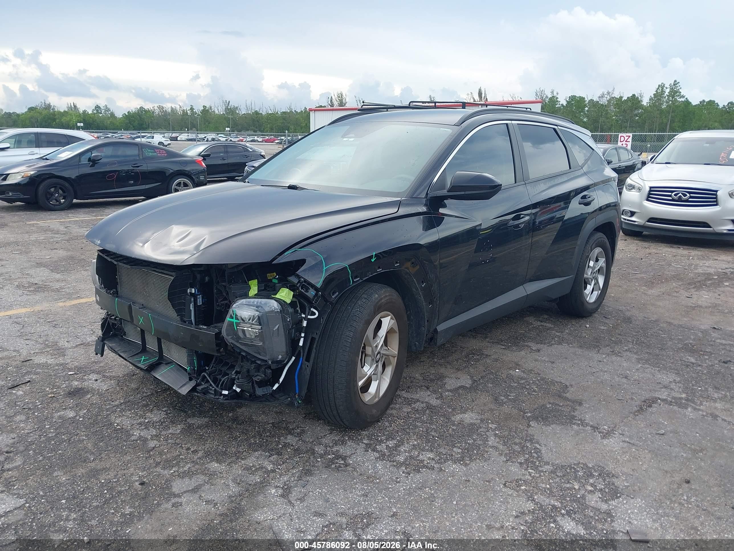 2024 Hyundai Tucson Sel Black vin: 5NMJB3DE0RH402216