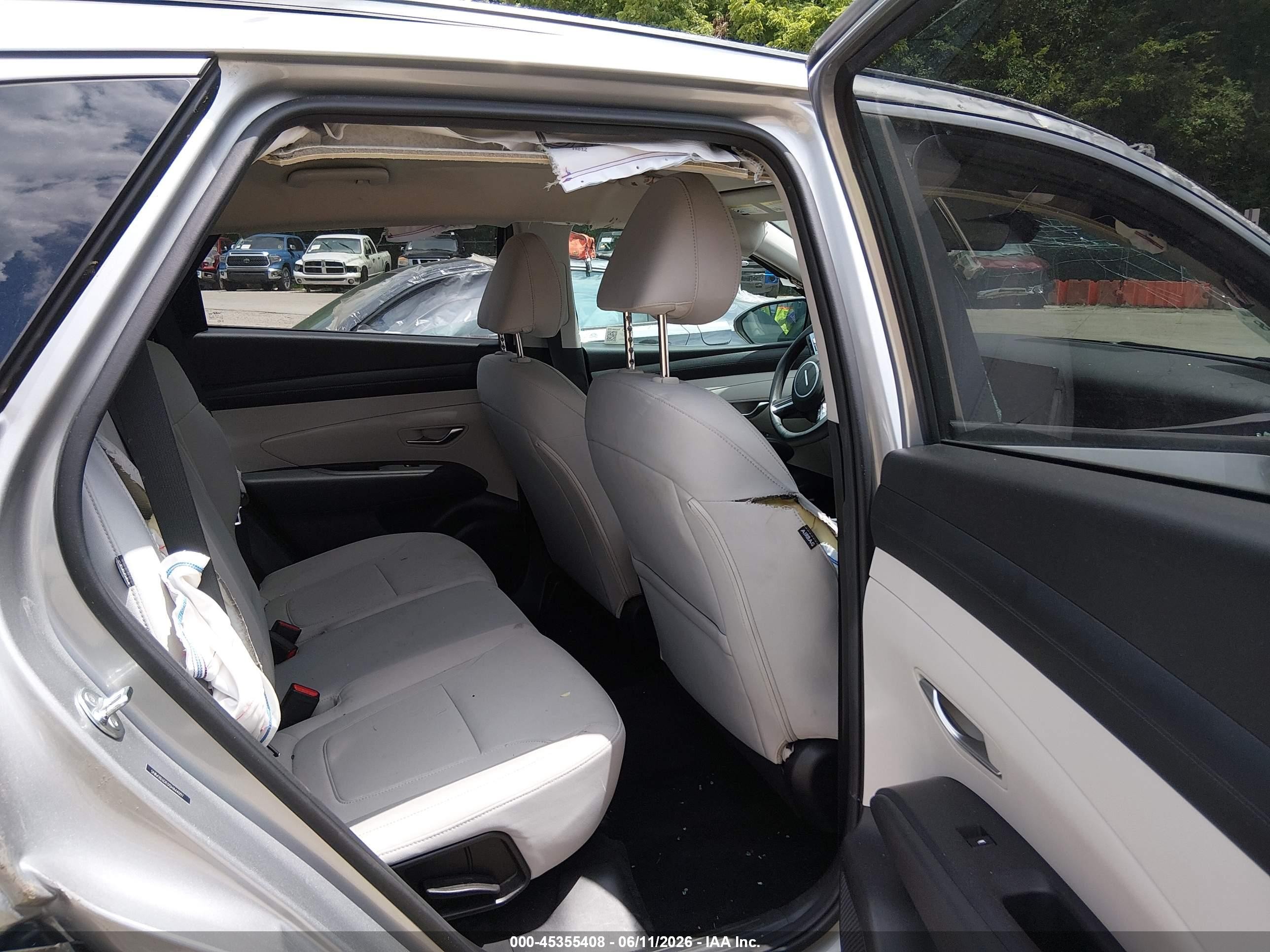 2025 Hyundai Tucson Sel Silver vin: 5NMJB3DE0SH444097